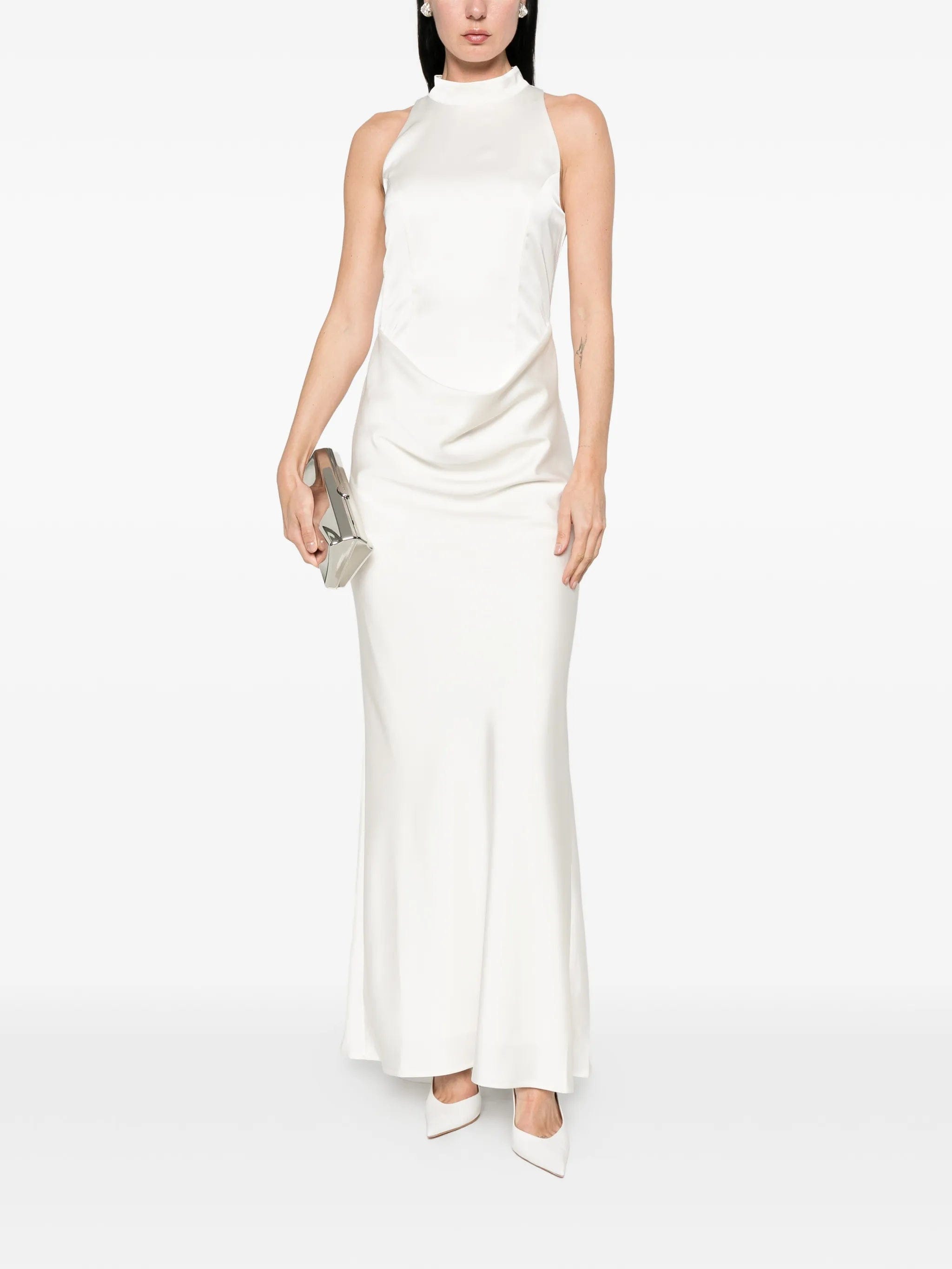 Rotate Birger Christensen high - neck maxi dress