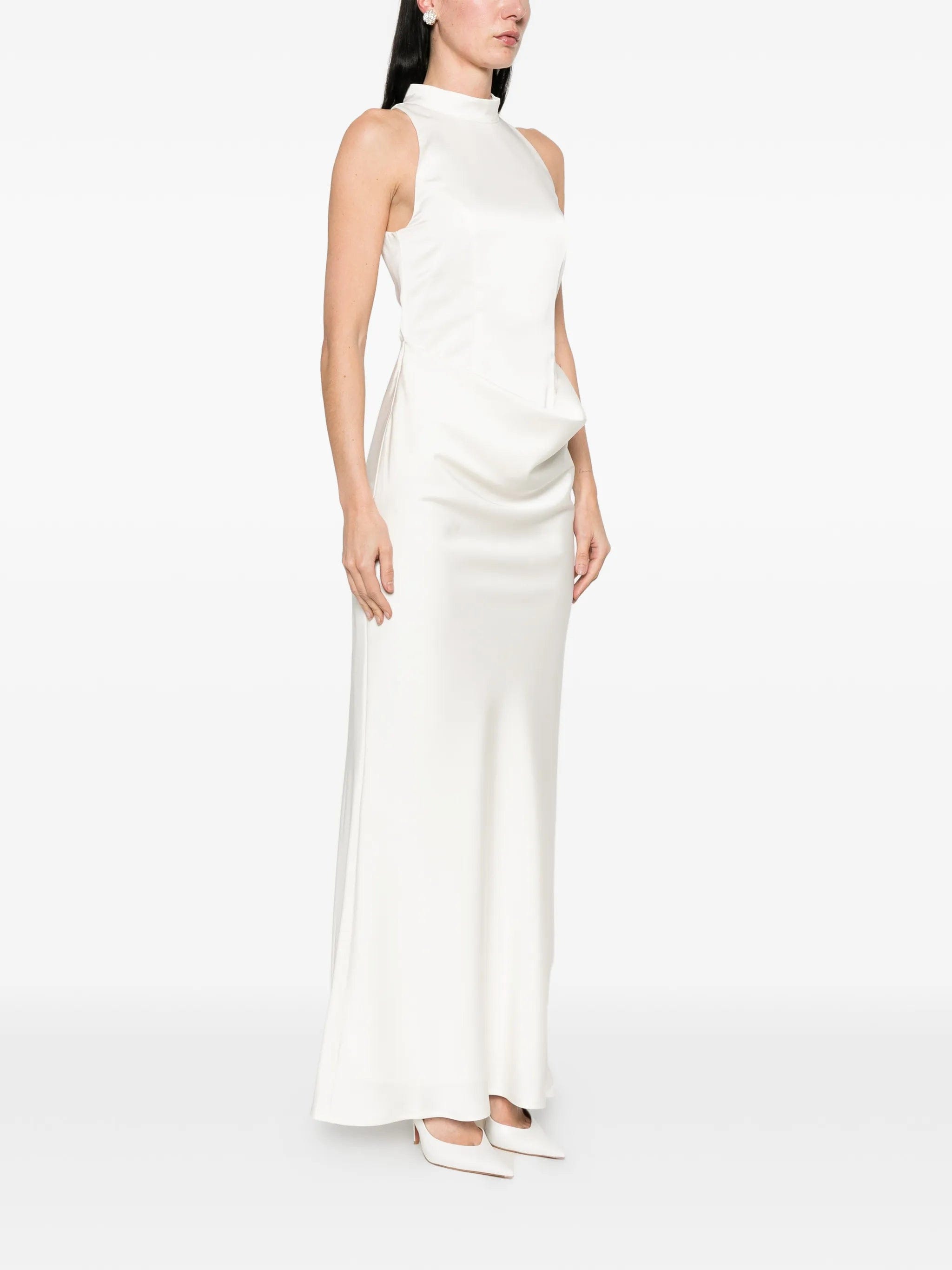 Rotate Birger Christensen high - neck maxi dress