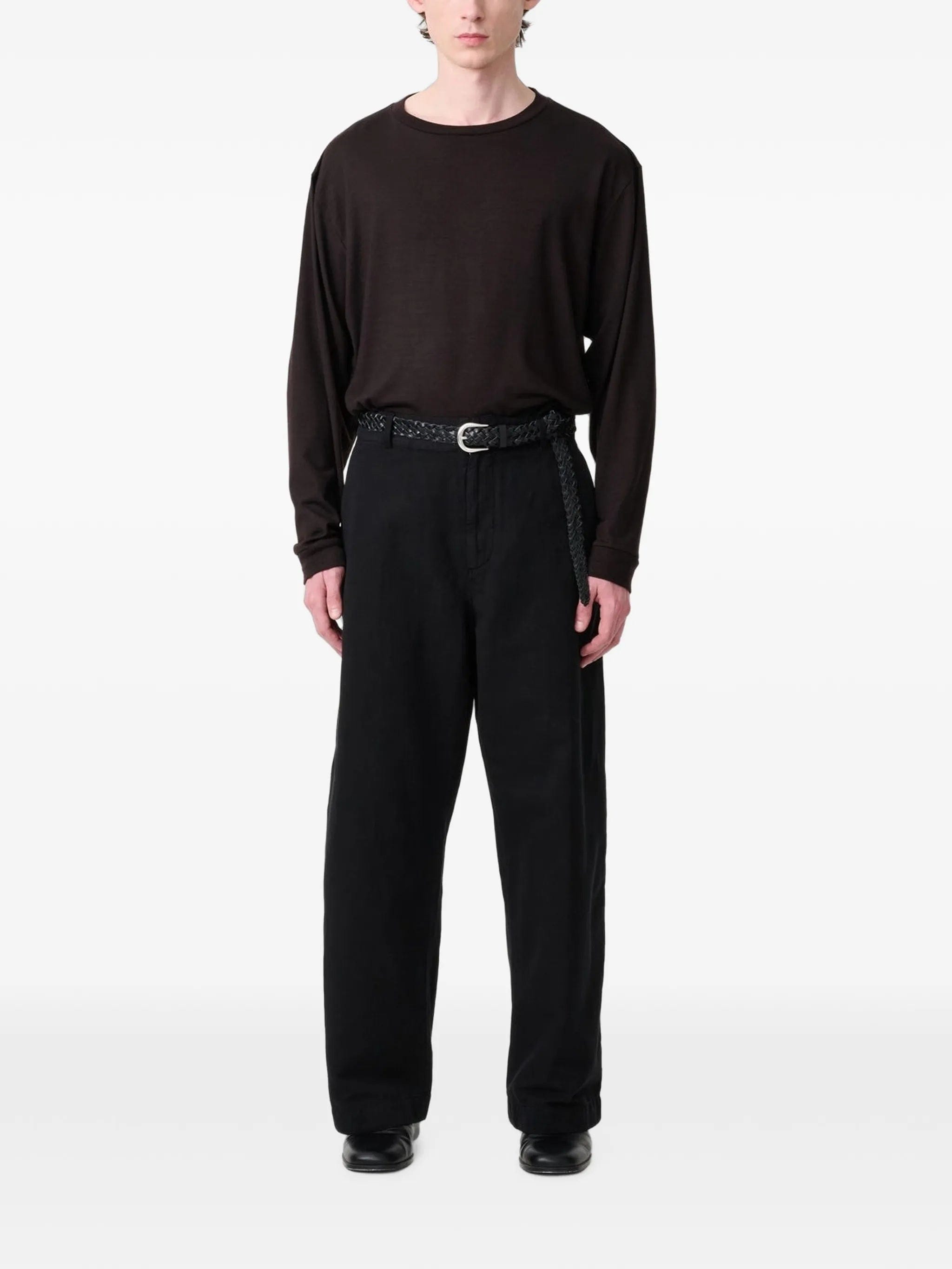 Studio Nicholson long - sleeved jersey T - shirt