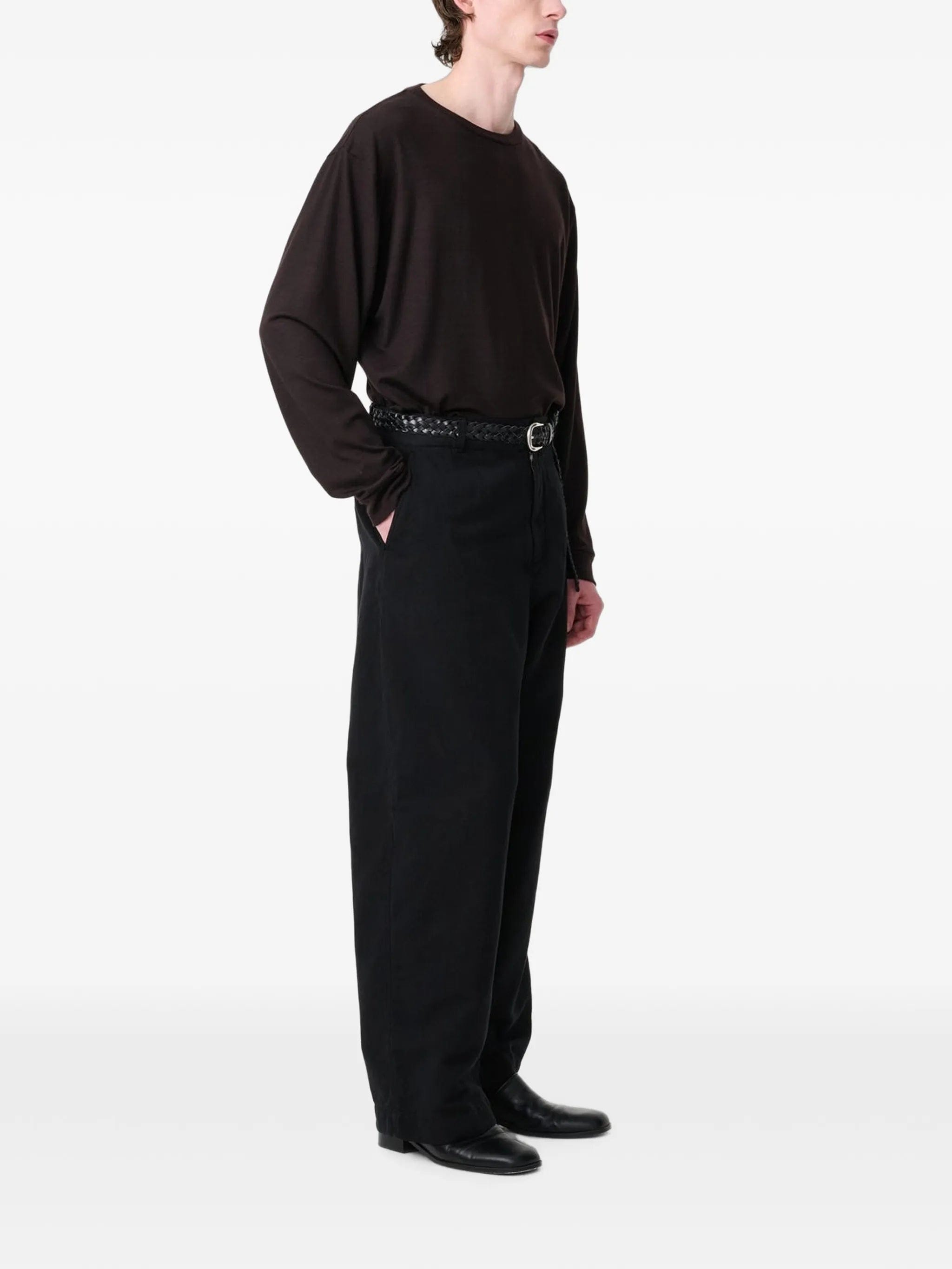 Studio Nicholson long - sleeved jersey T - shirt