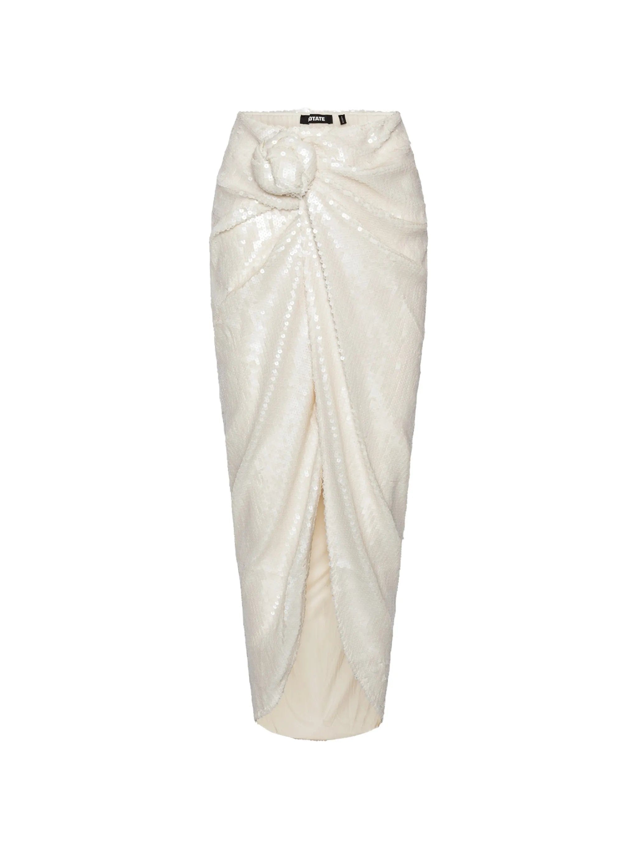 Rotate Birger Christensen sequins knot skirt