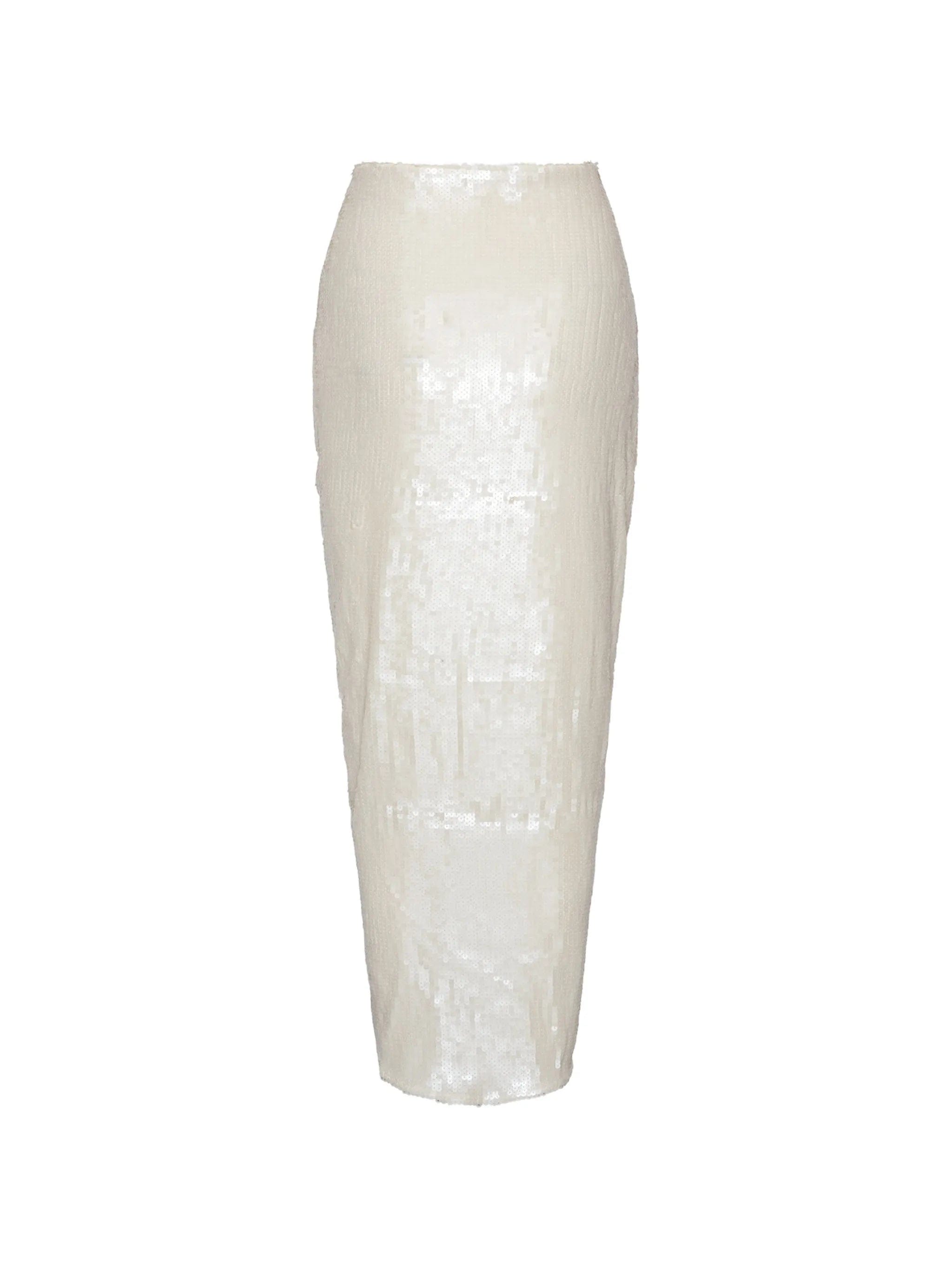 Rotate Birger Christensen sequins knot skirt