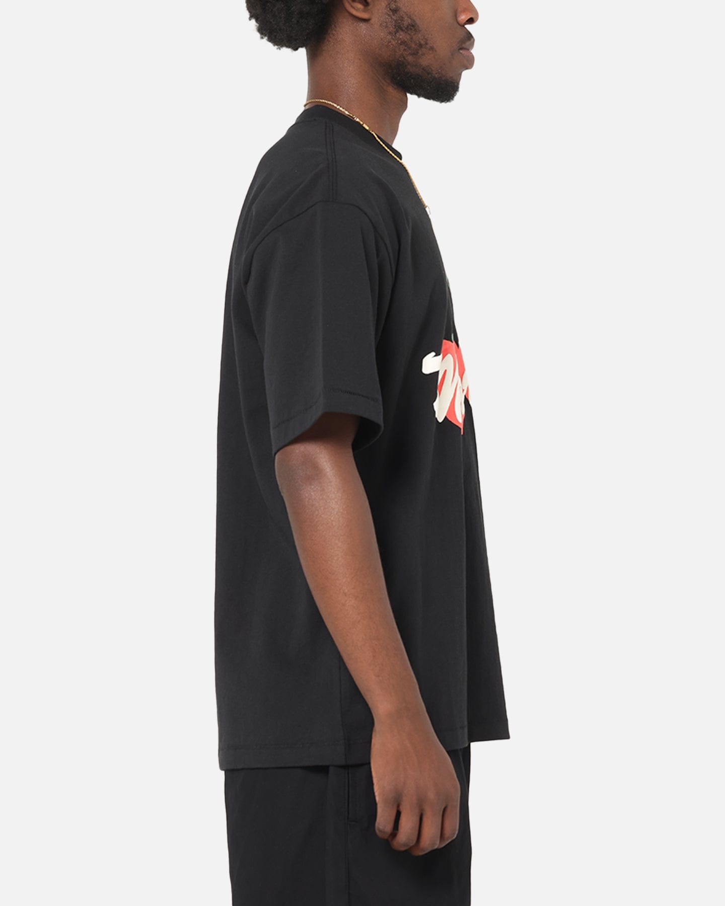 Market Double Cherries T - Shirt Black