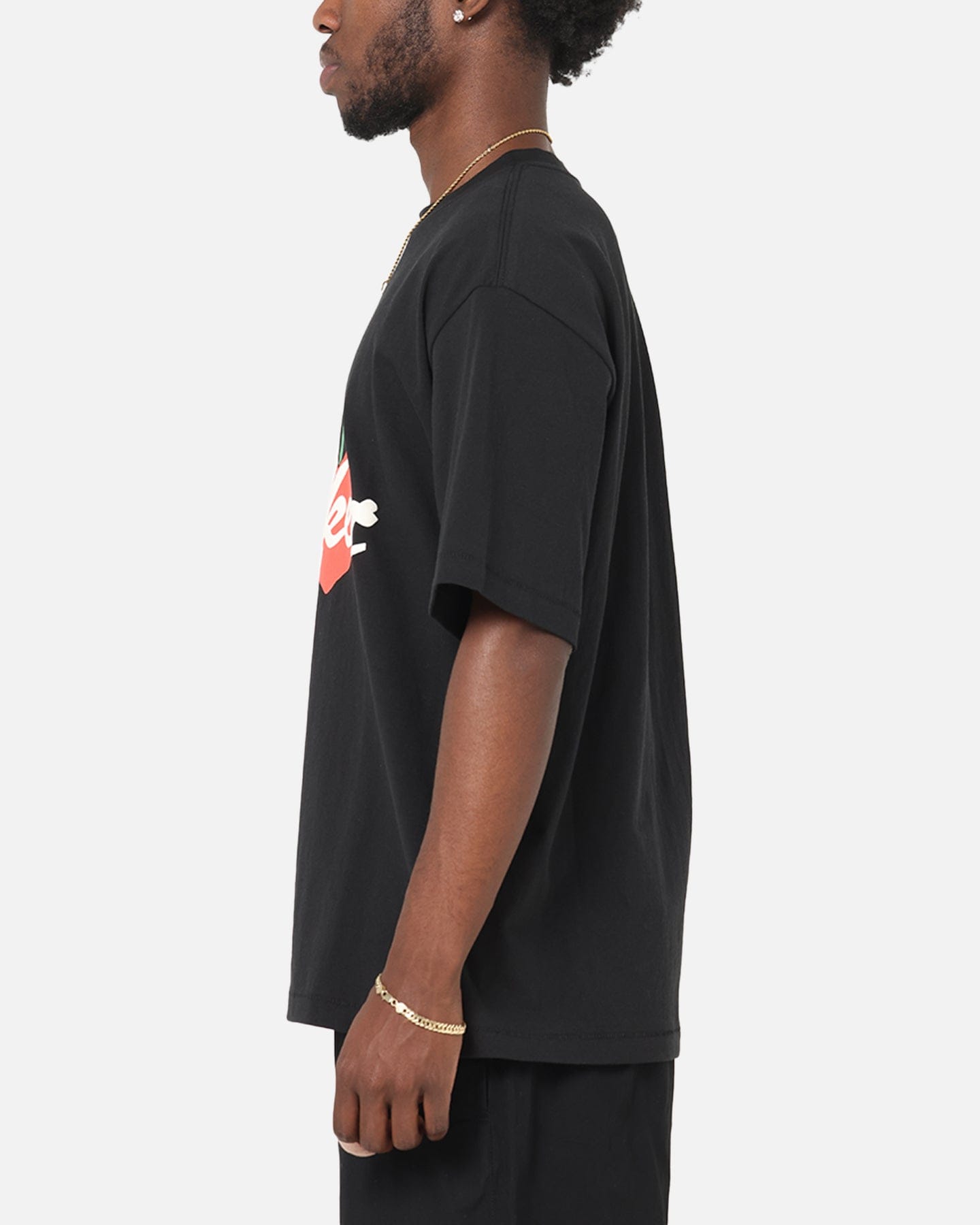 Market Double Cherries T - Shirt Black