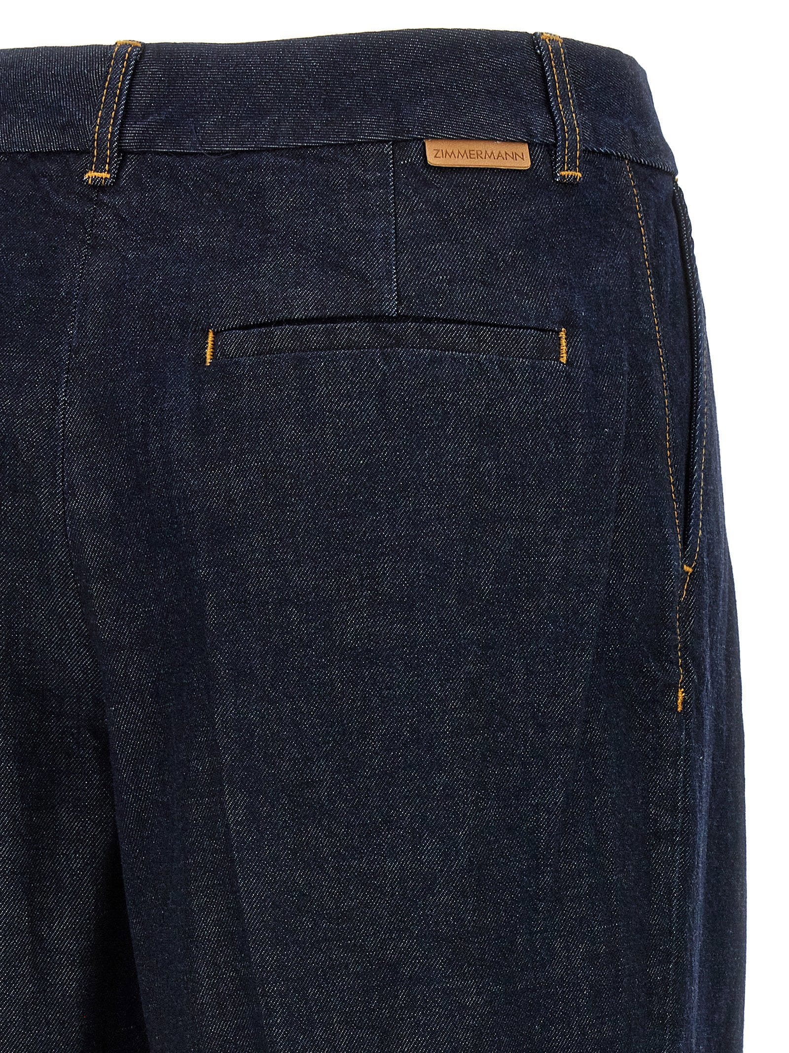 Zimmermann Illustration Jeans — Navy
