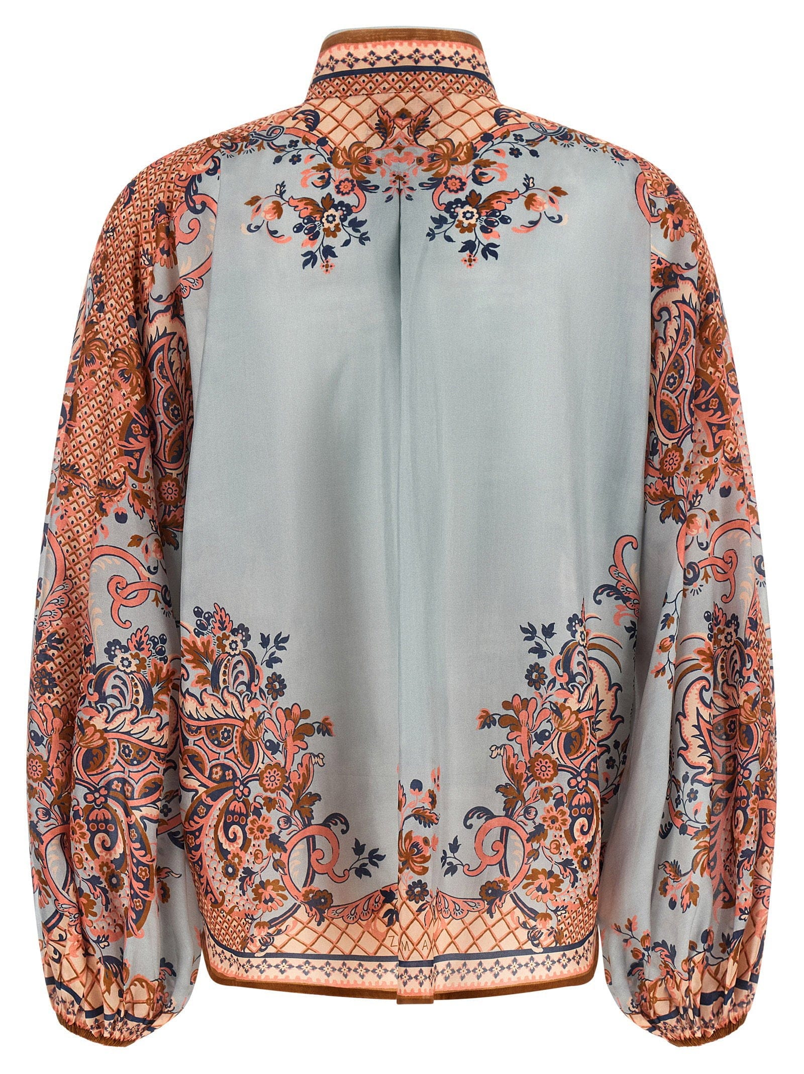 Zimmermann Aster Blouse — Blue