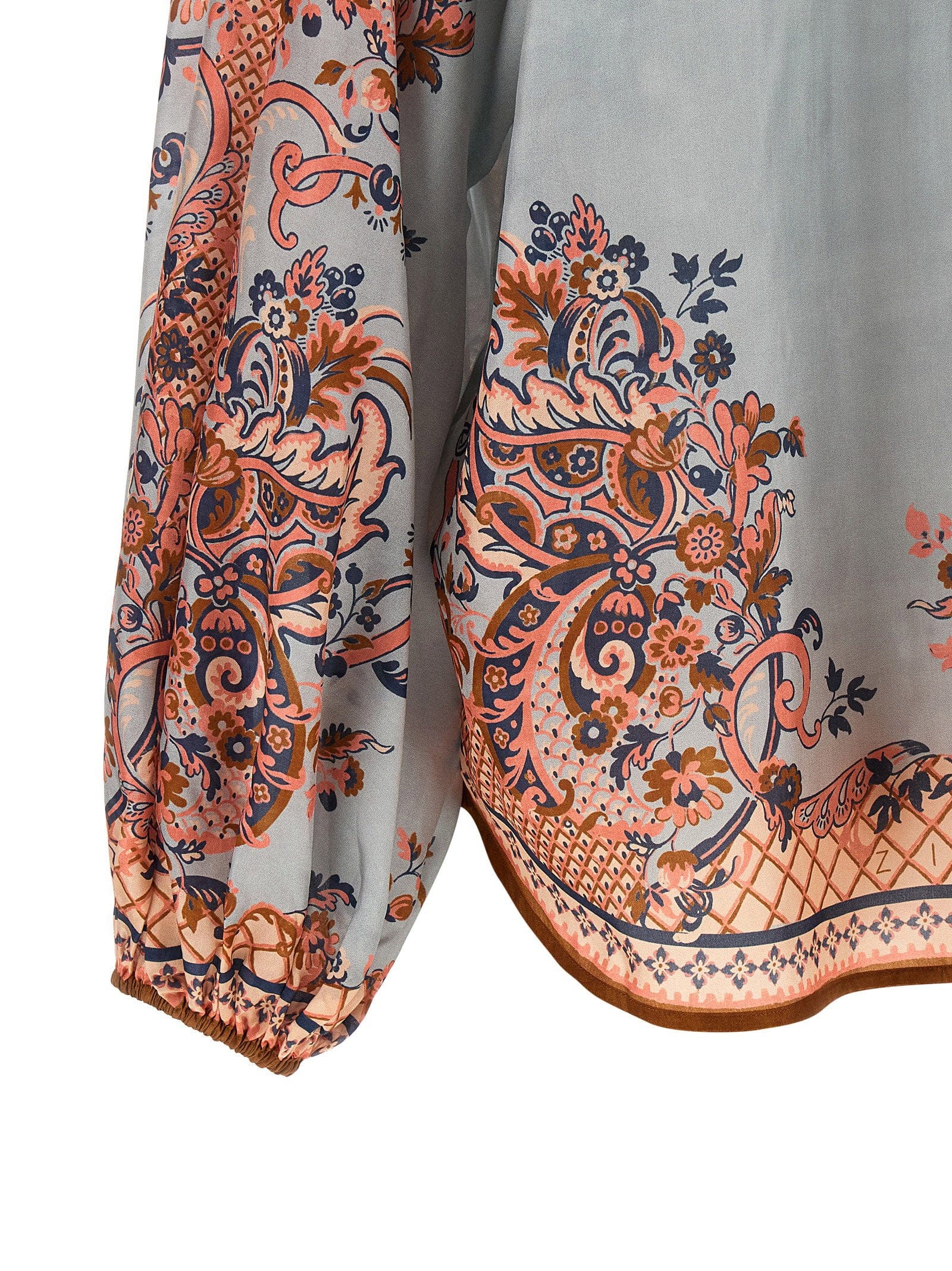 Zimmermann Aster Blouse — Blue