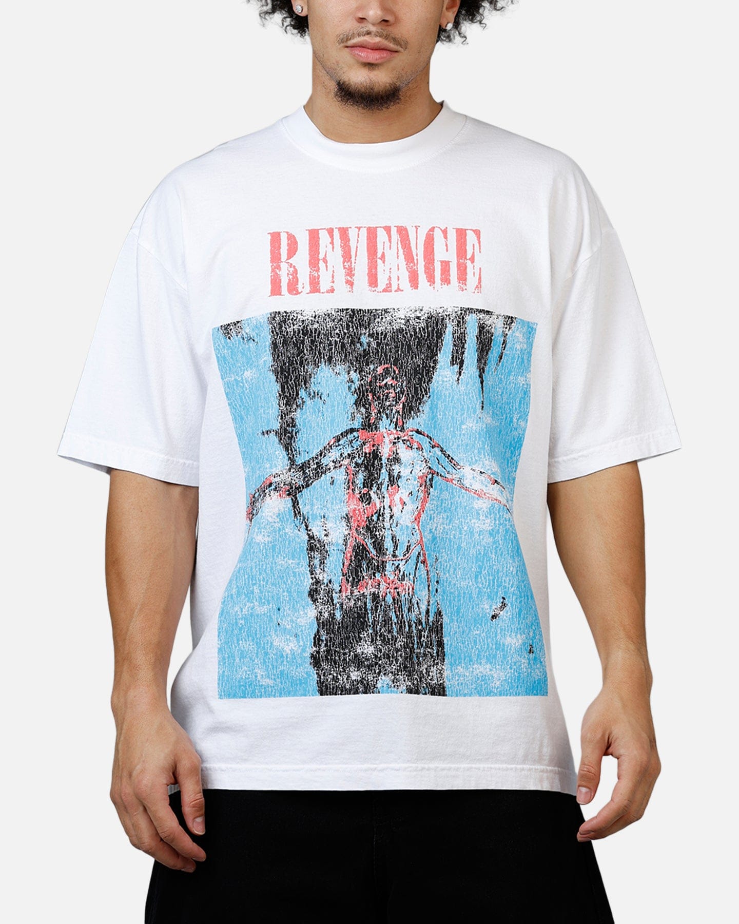 Revenge Silver T - Shirt White