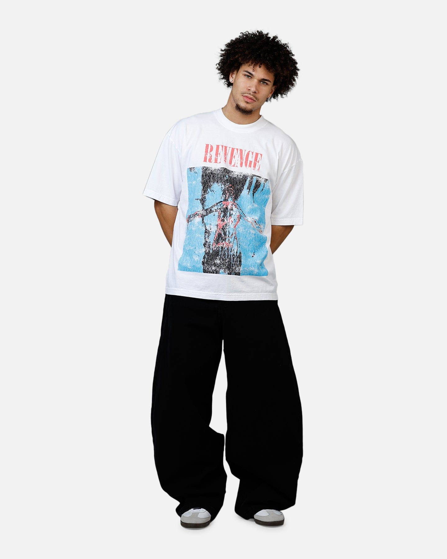 Revenge Silver T - Shirt White