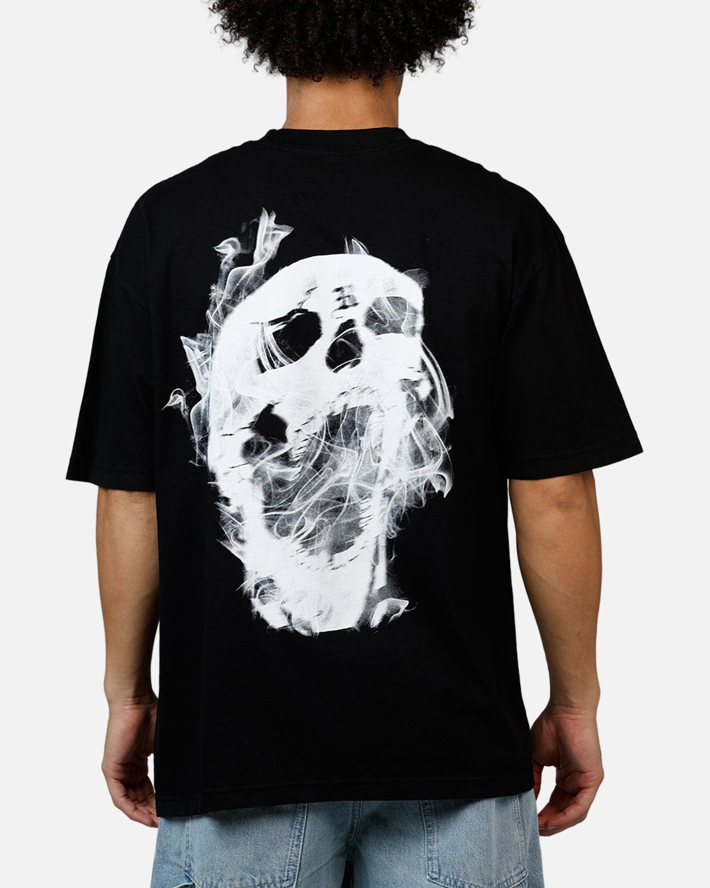 Revenge Smoke Lightning T - Shirt Black
