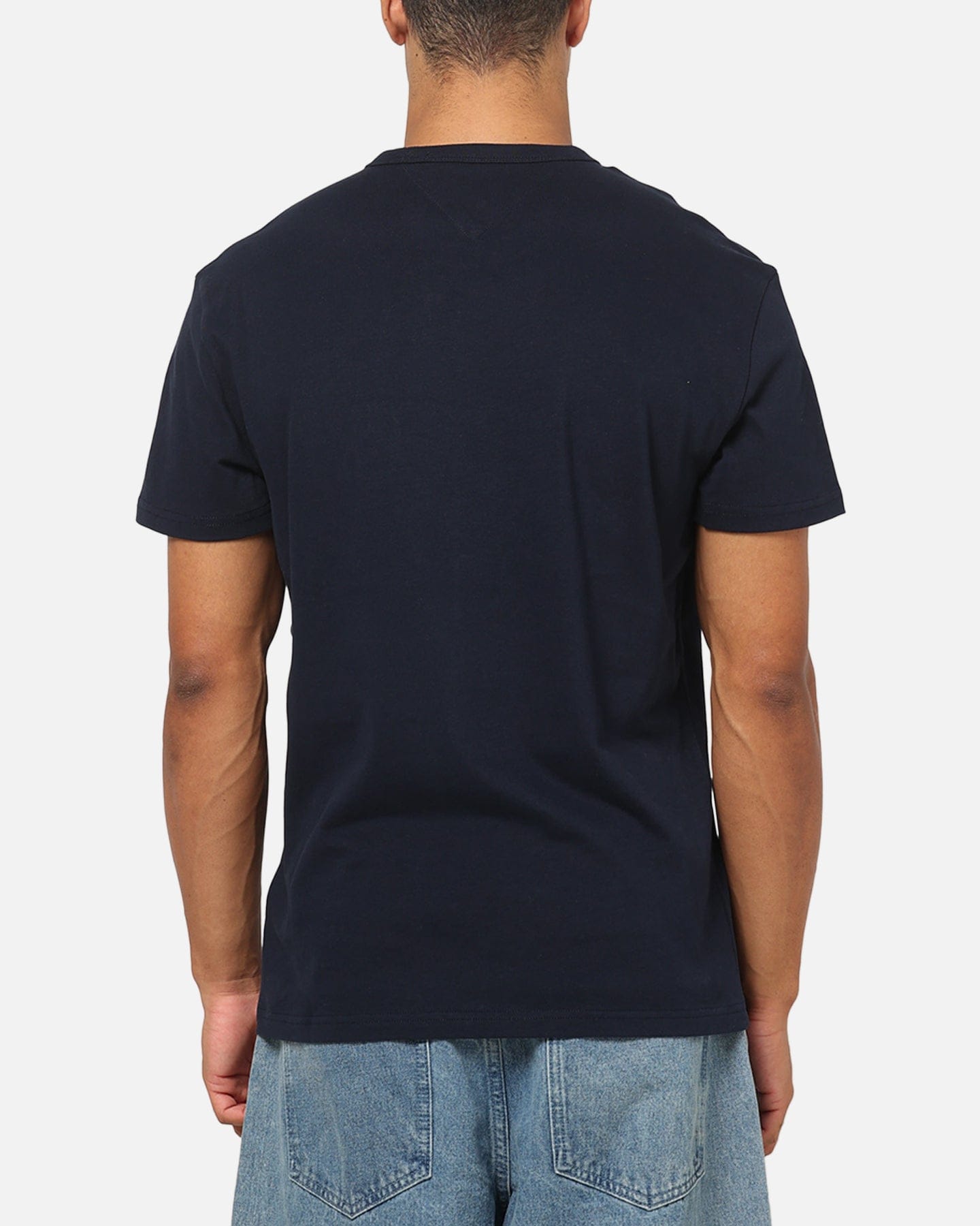 Tommy Jeans Appliq Graphic T - Shirt Navy