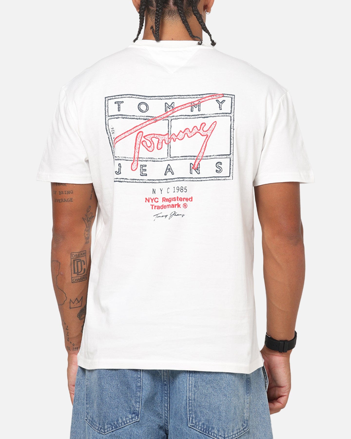 Tommy Jeans Spray T - Shirt Ecru