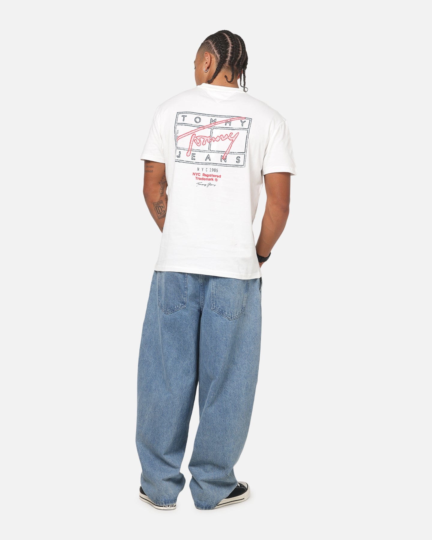 Tommy Jeans Spray T - Shirt Ecru