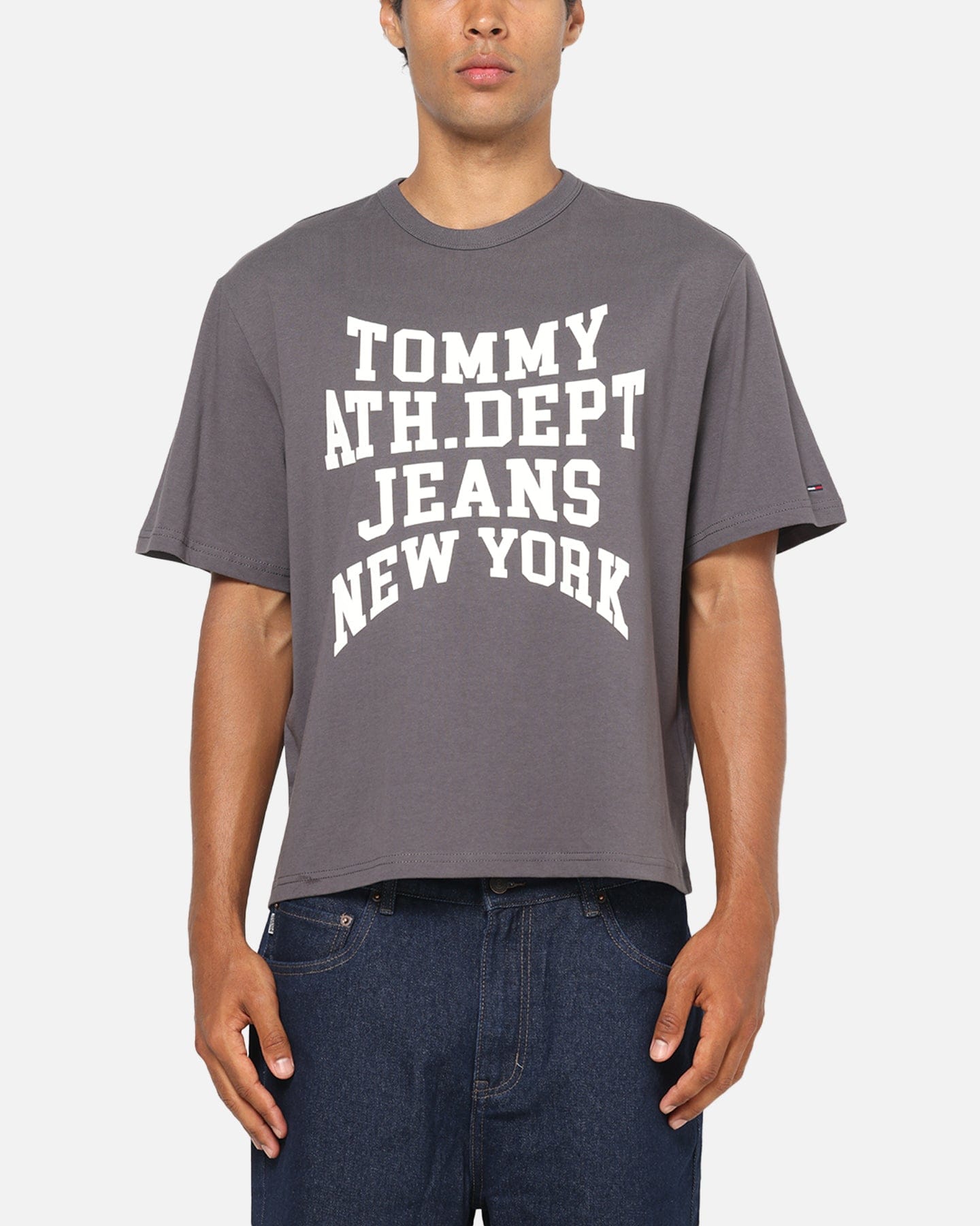 Tommy Jeans Archive Athletic Dept T - Shirt Washed Black