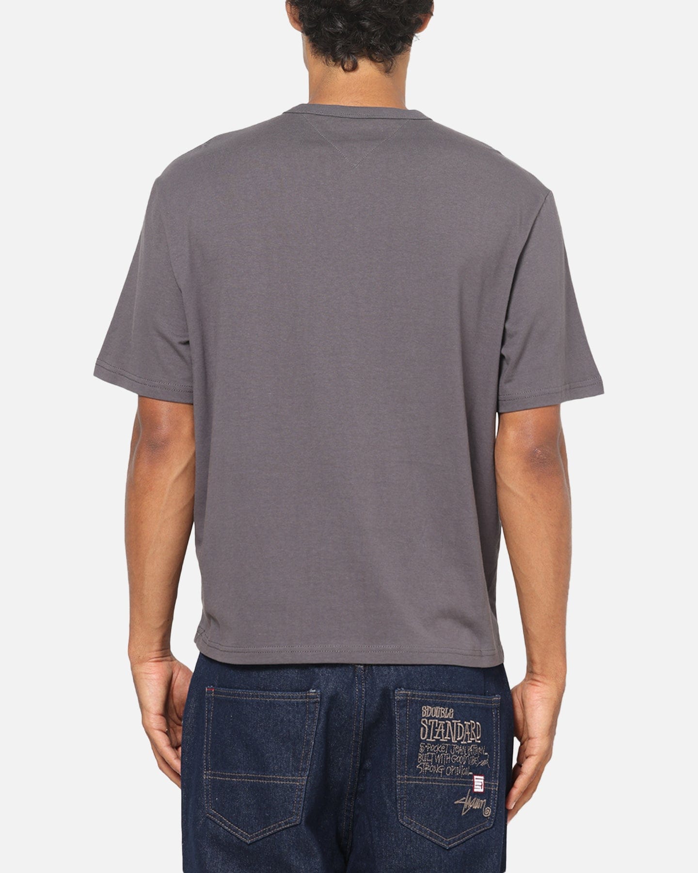 Tommy Jeans Archive Athletic Dept T - Shirt Washed Black