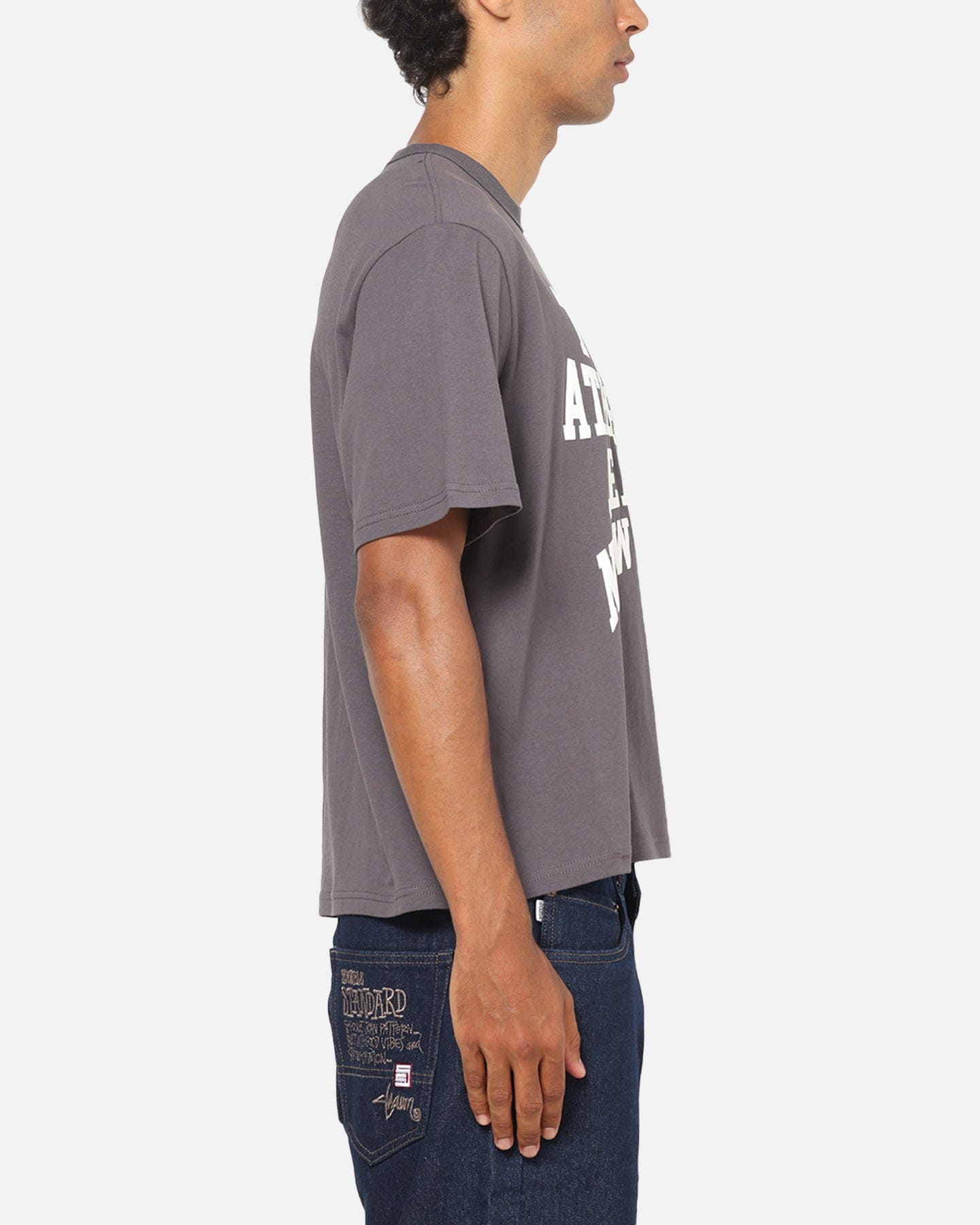 Tommy Jeans Archive Athletic Dept T - Shirt Washed Black