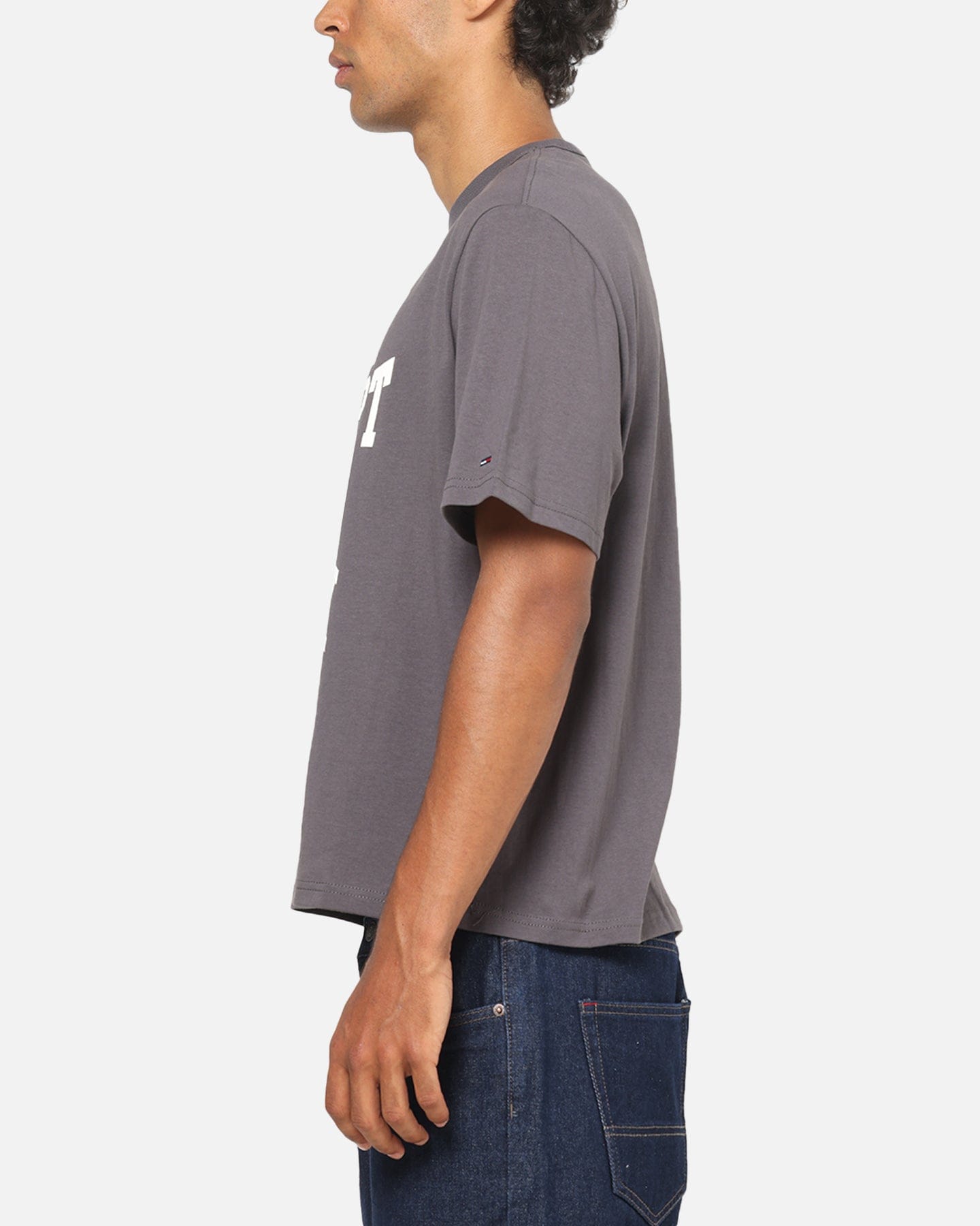 Tommy Jeans Archive Athletic Dept T - Shirt Washed Black