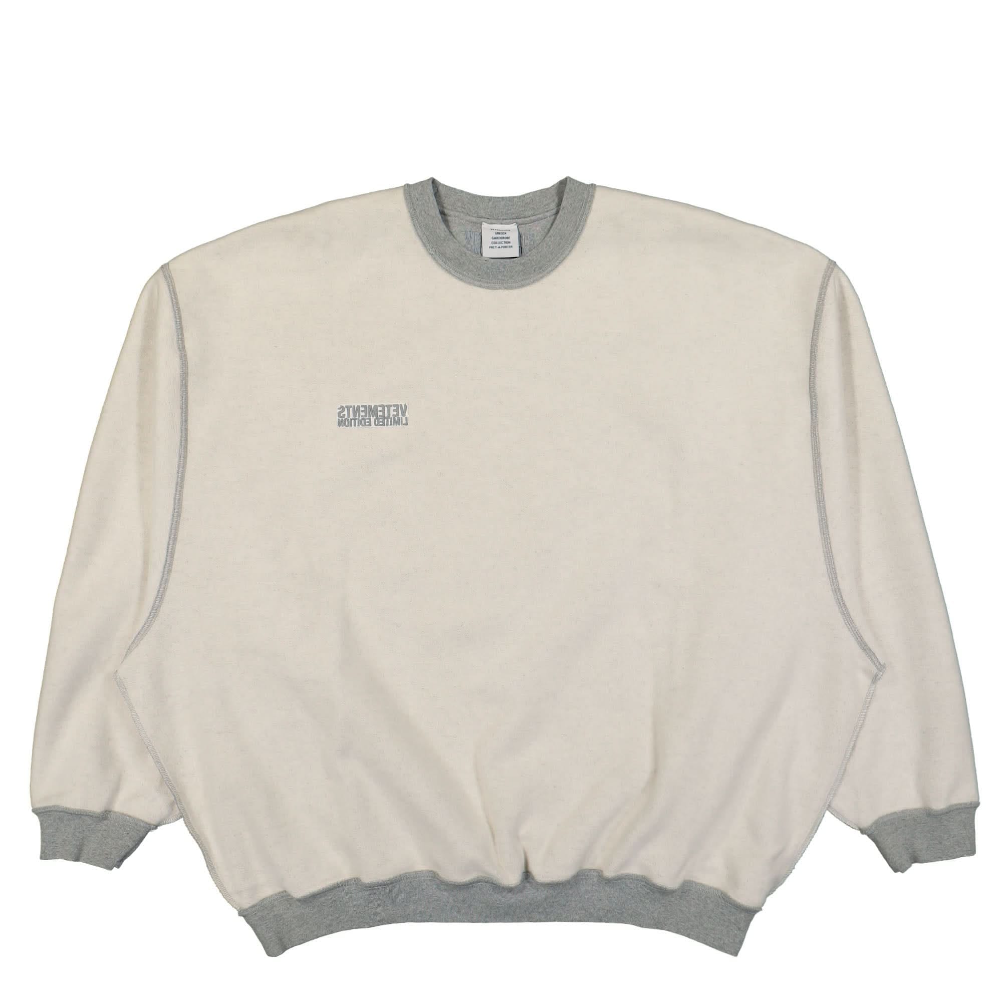 Vetements Inside - Out Label Sweatshirt