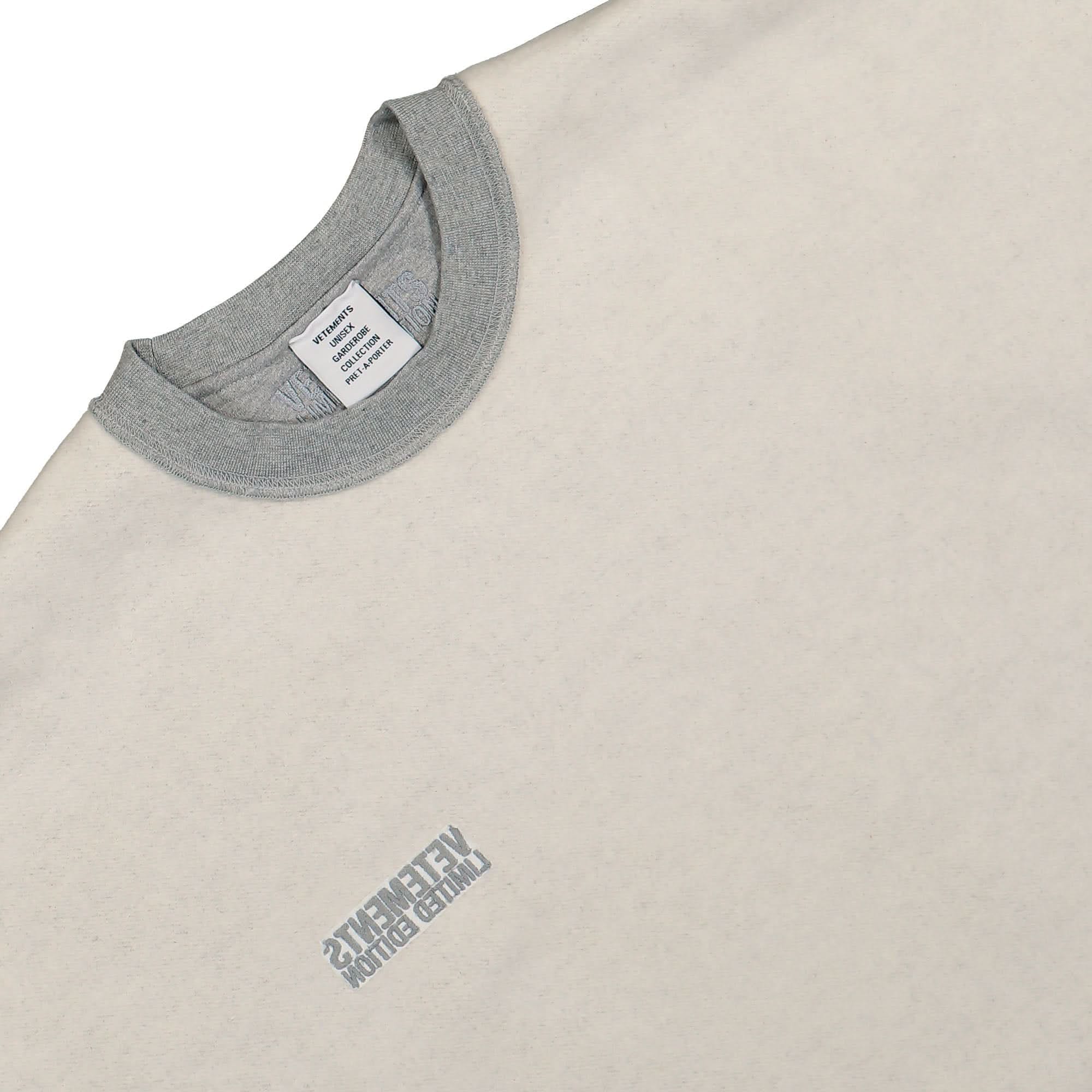 Vetements Inside - Out Label Sweatshirt