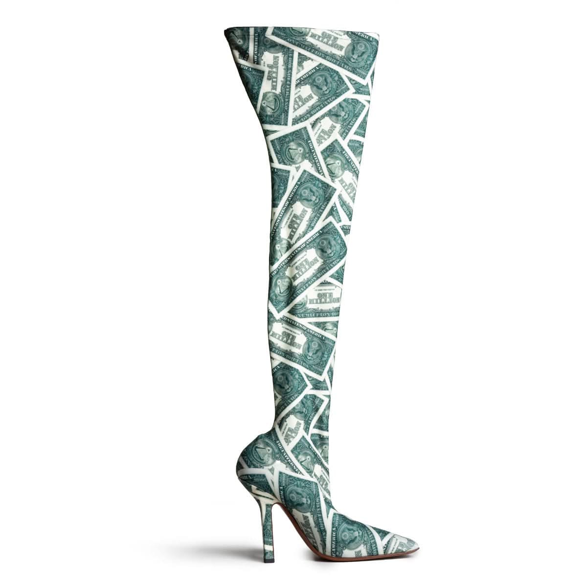 Vetements Million Dollar High Boomerang Sock Boots