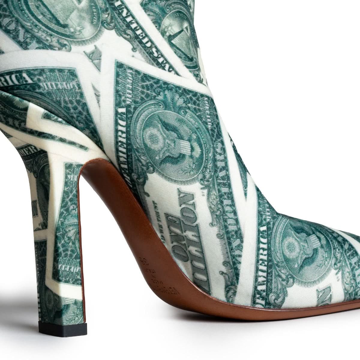 Vetements Million Dollar High Boomerang Sock Boots