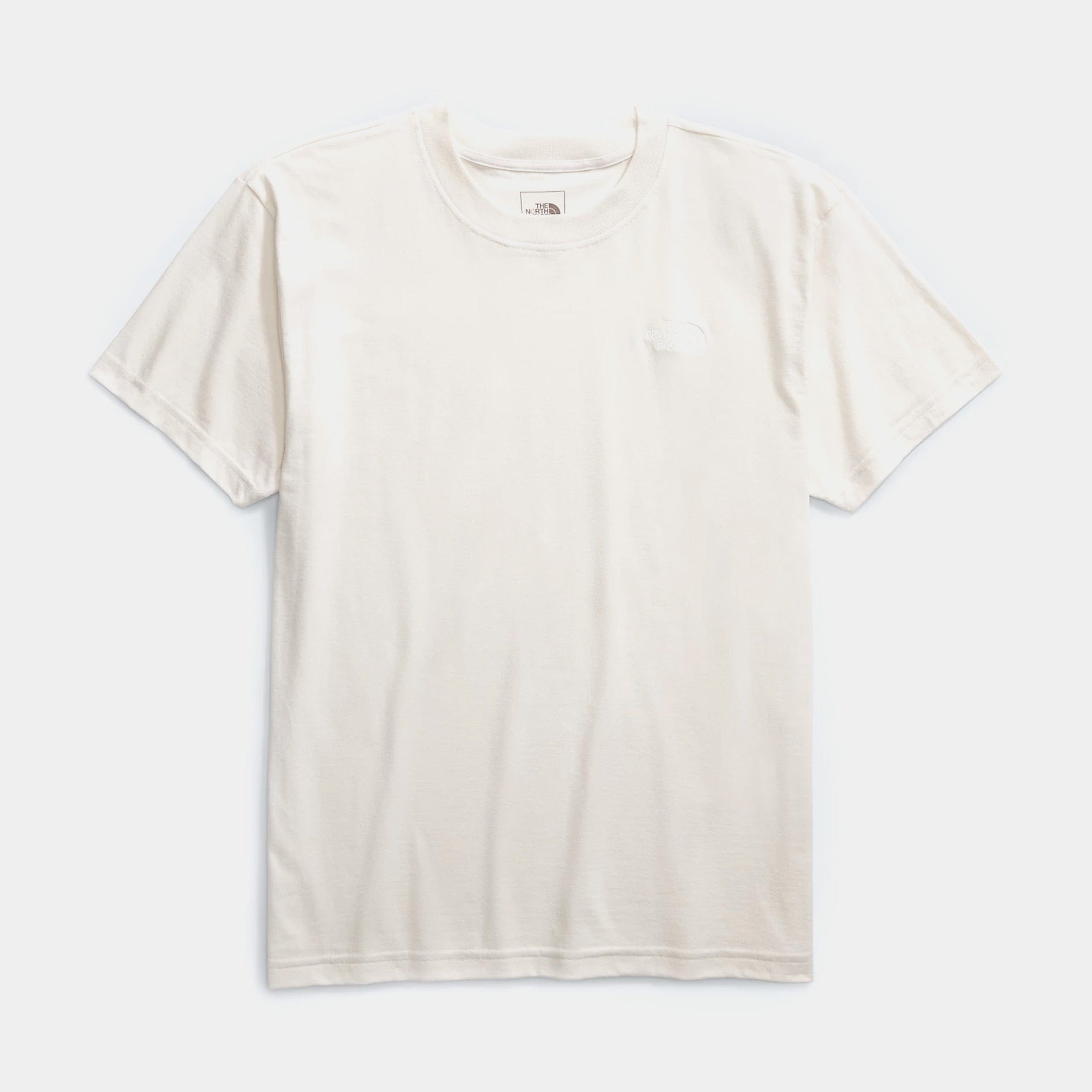 THE NORTH FACE Evolution Box Fit Mens Short Sleeve Shirt (White)