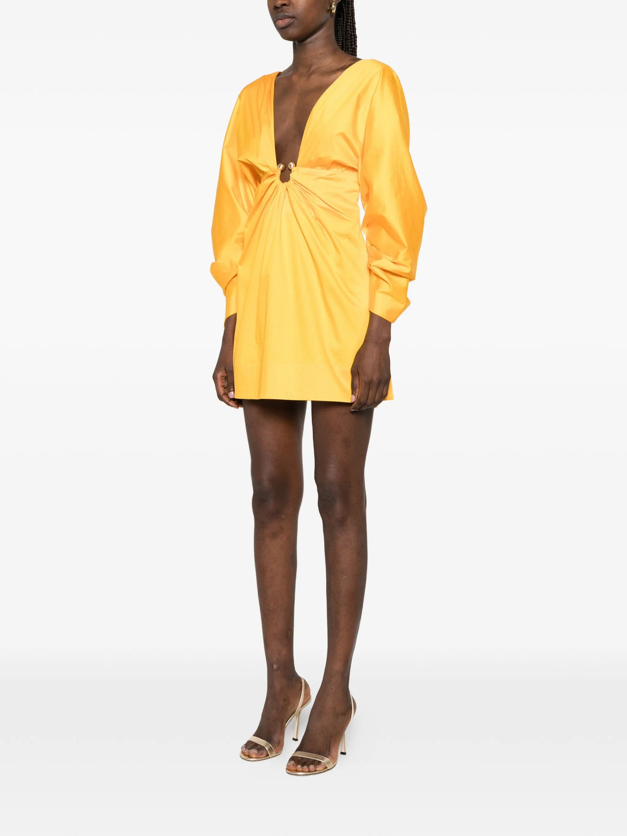 Cult Gaia Questra balloon - sleeve mini dress