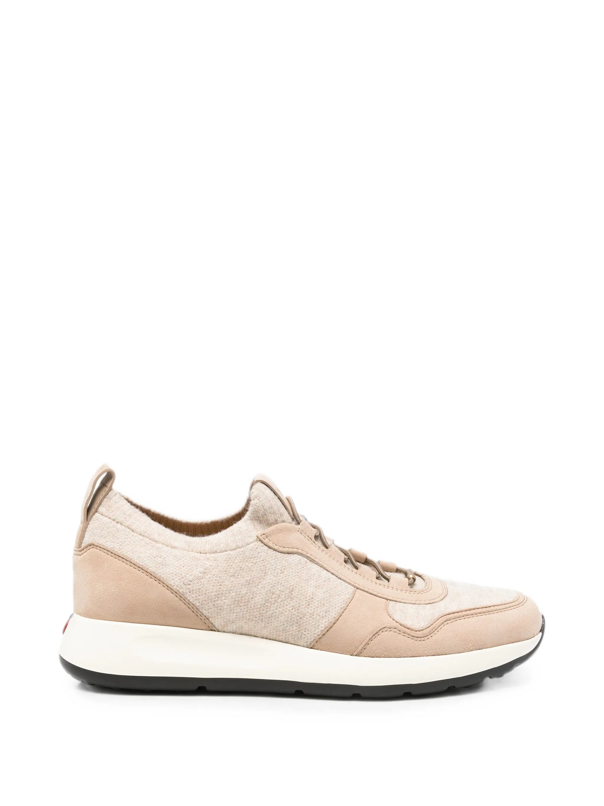 Tod's Red Dot socks sneakers in knit and suede