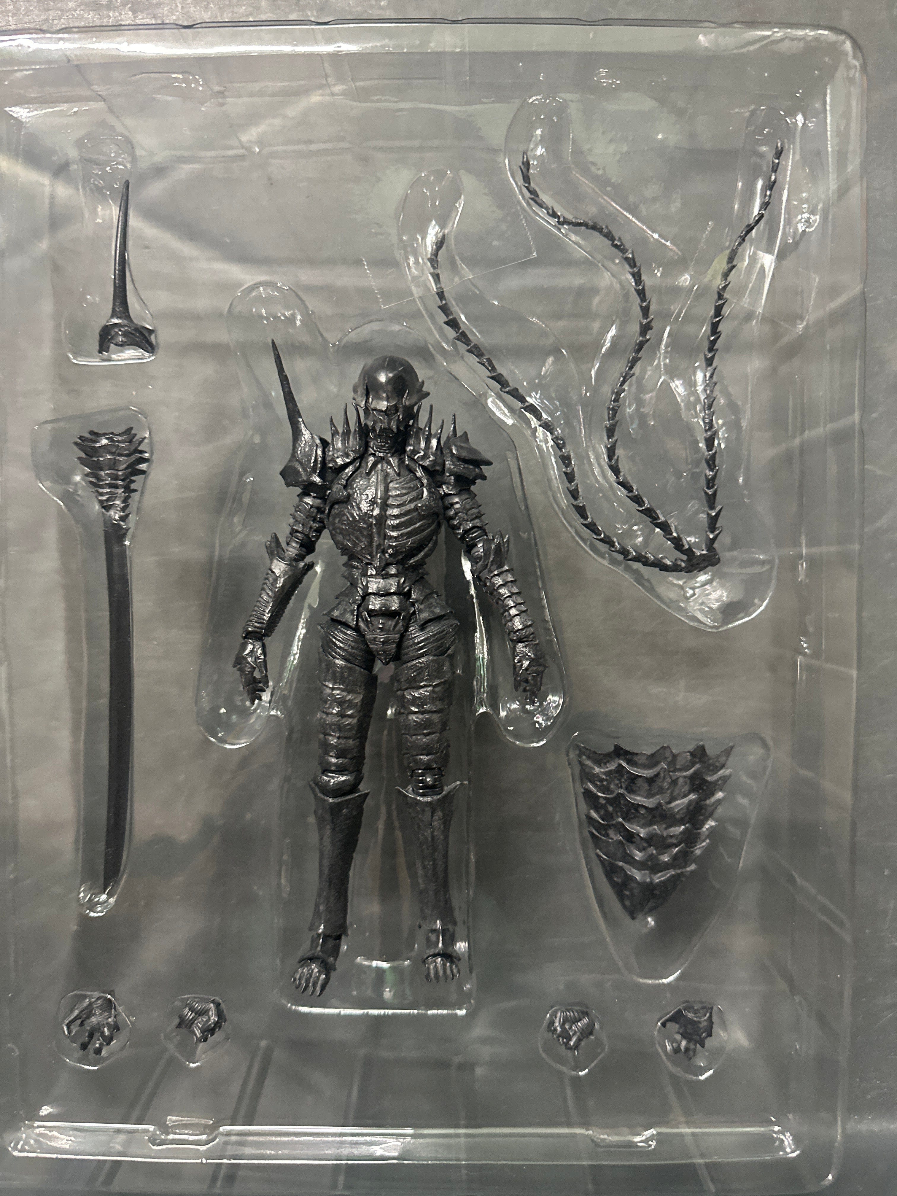 3RD PARTY **Open Box**T.E.S.T 1/12 Abara Black Gauna Nayuta Action Figure