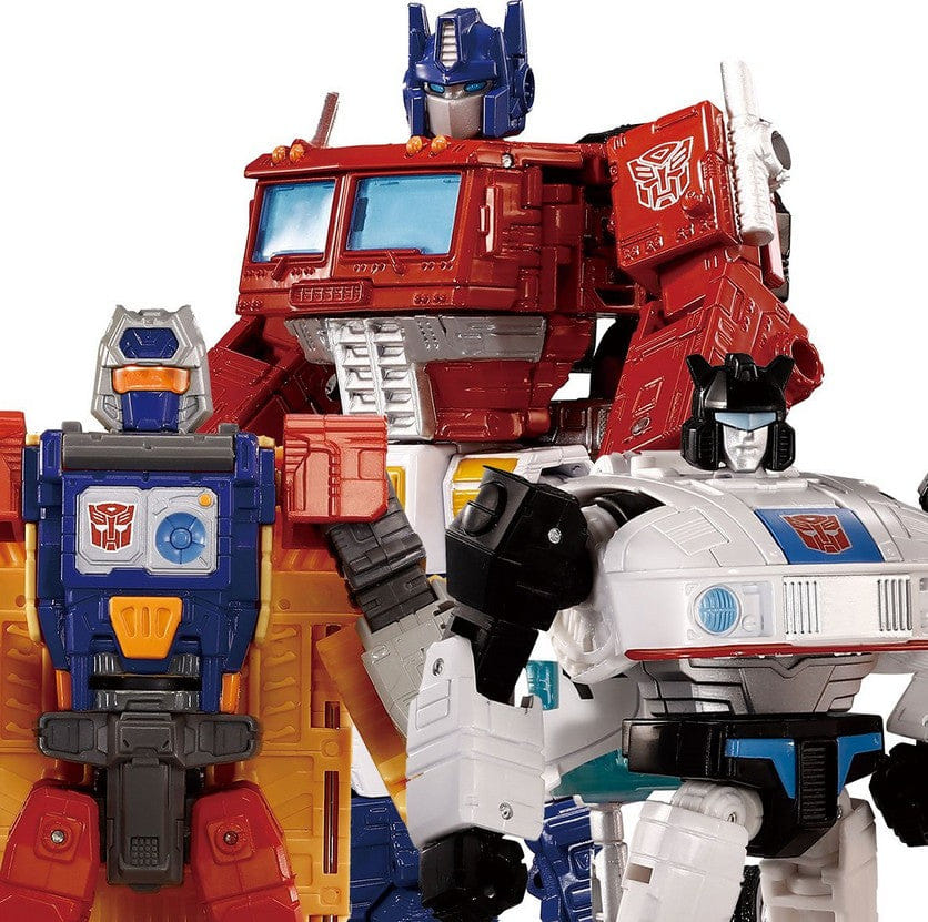 Hasbro Toys Transformers Dramatic Capture Series DCS - 2 Jazz Mainframe Optimus Prime Action Figure