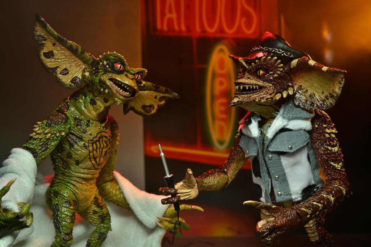 Neca Toys NECA Gremlins 2 Tattoo Gremlins 2 Pack Action Figure