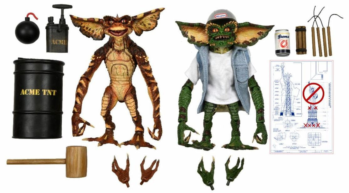 Neca Toys NECA Gremlins 2 Demolition Gremlins 2 Pack Action Figure