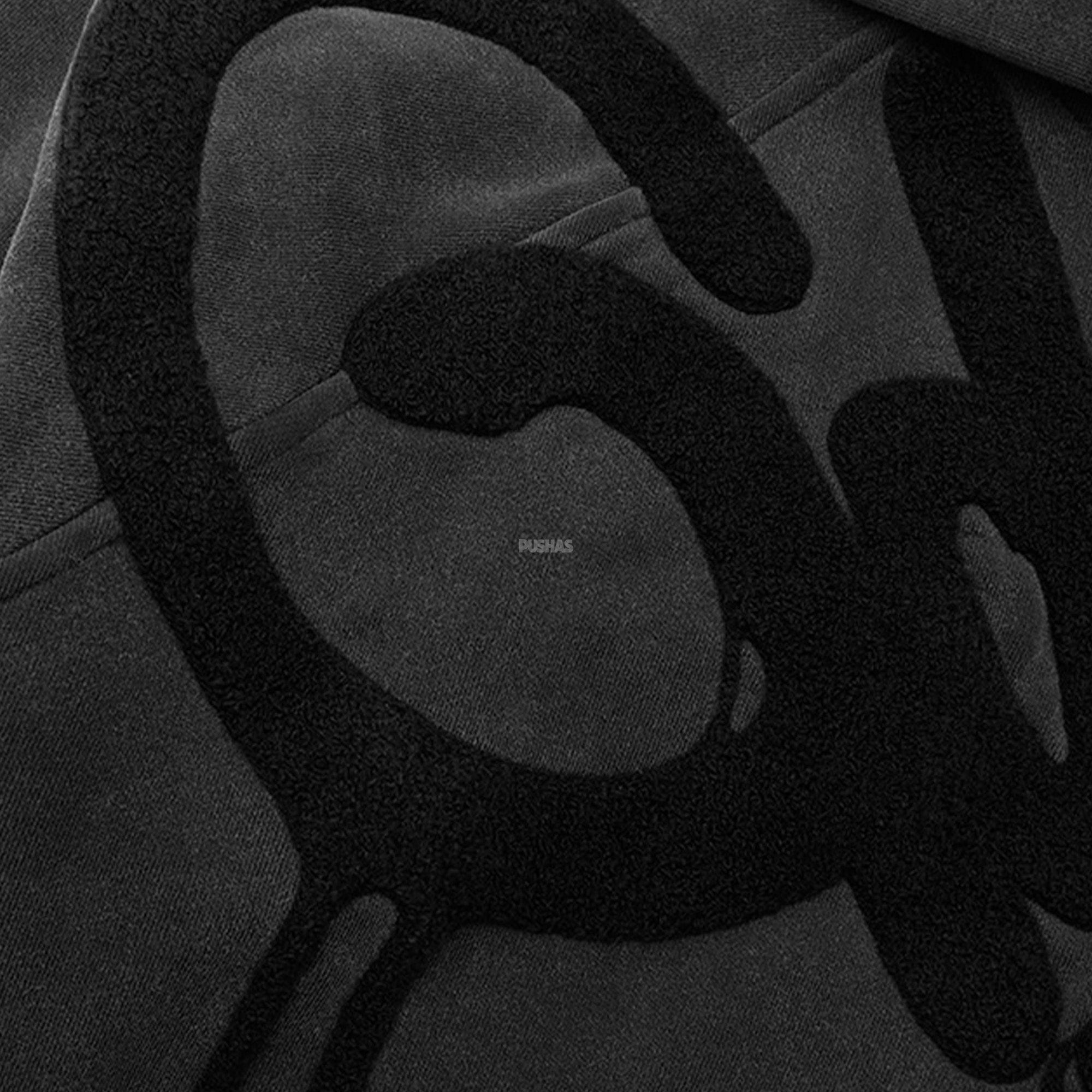 Geedup Handstyle Hoodie Vintage Washed Black (2024)