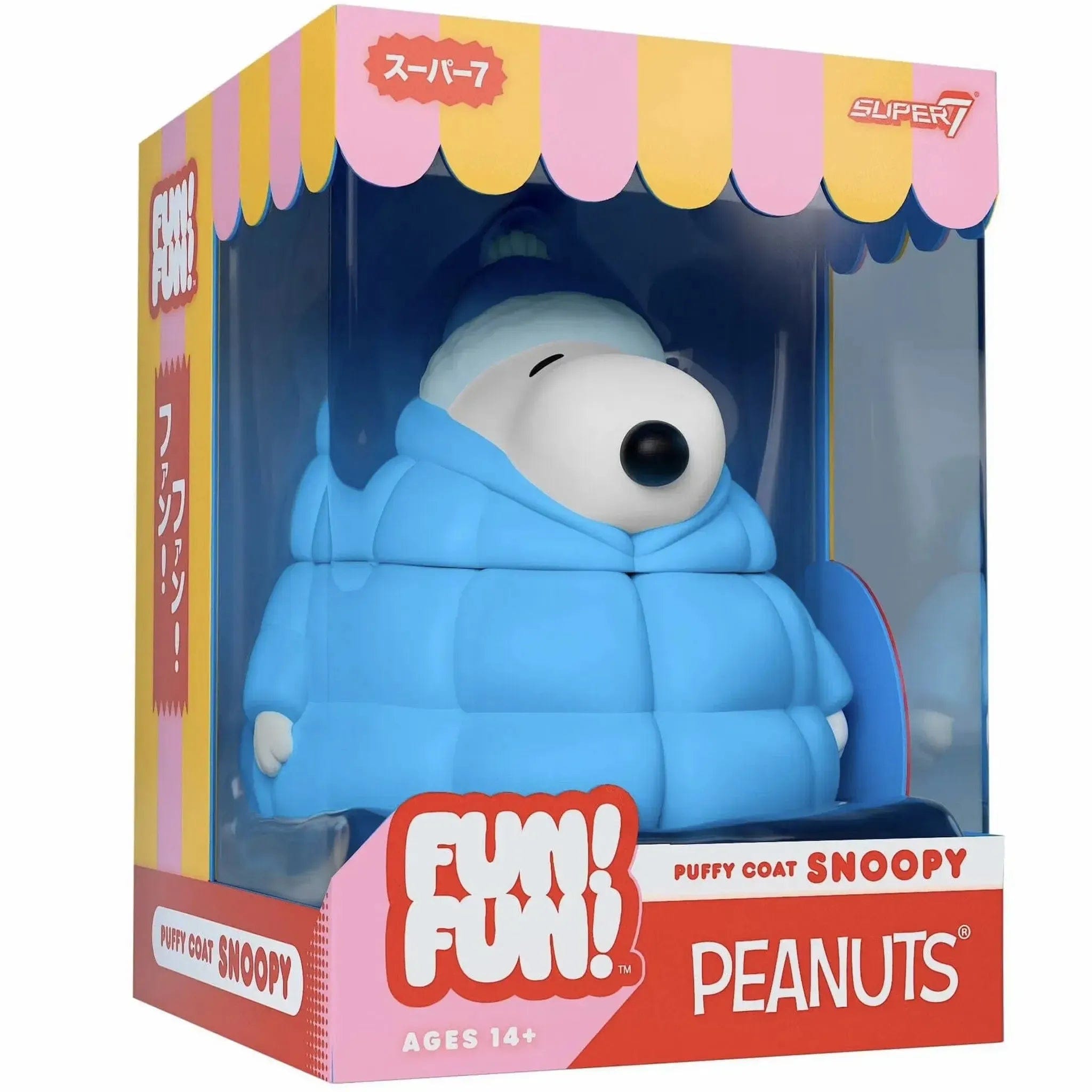 Super7 Peanuts - Puffy Coat Snoopy Action Figure (5") - Super7 - Fun! Fun! Series - (2024)