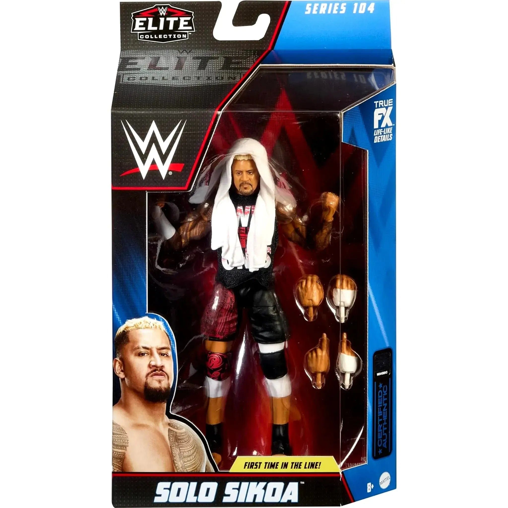 Mattel WWE - Solo Sikoa Action Figure (6") - Mattel - Elite Collection Series 104 - (2023)
