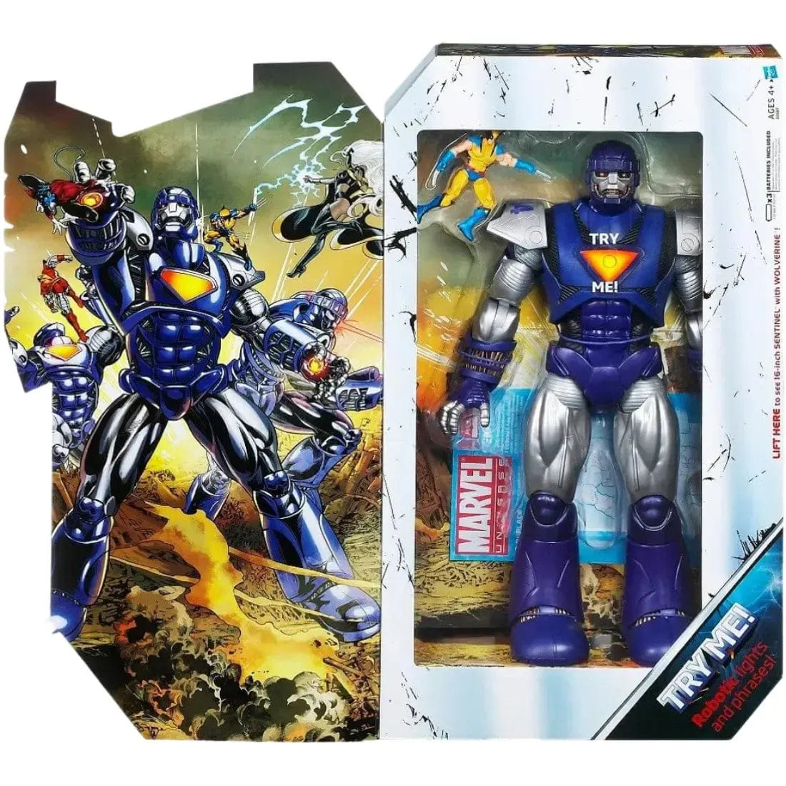 Hasbro Marvel [X - Men] - Interactive & Talking Sentinel & Wolverine Action Figure Set - Hasbro (2010)