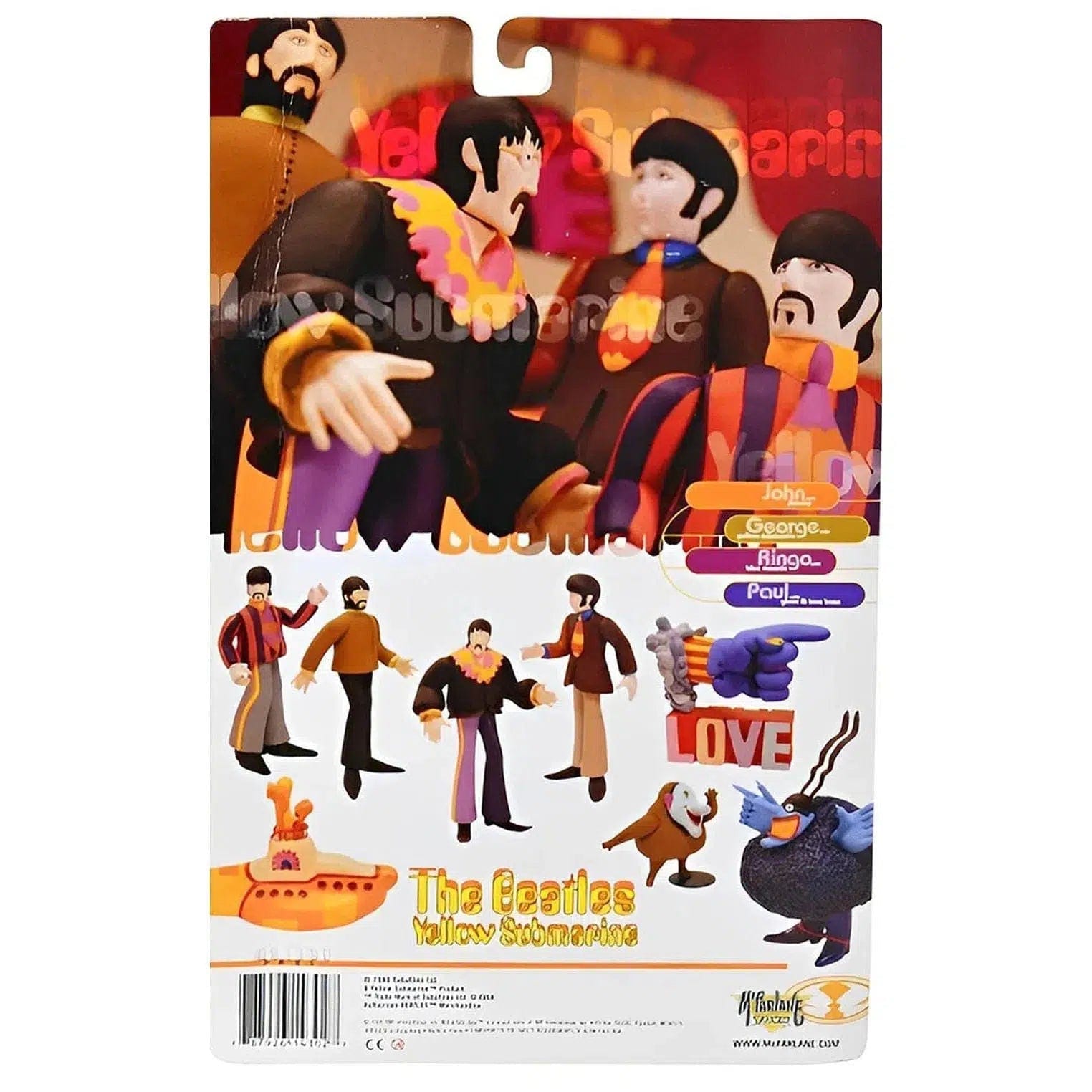 Mcfarlane Toys The Beatles - John With Jeremy Action Figure - McFarlane Toys - Series 1 (1999)
