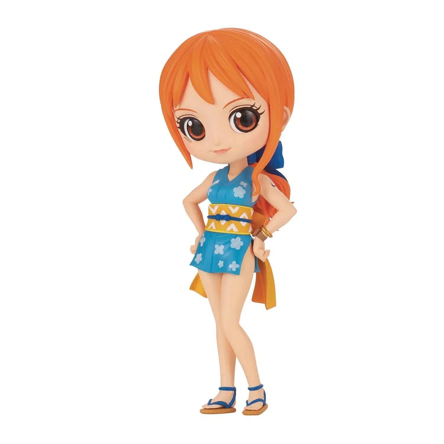 Banpresto One Piece - Onami Wano Arc Kimono Outfit Nami Figure - Banpresto - Q Posket Series (A)