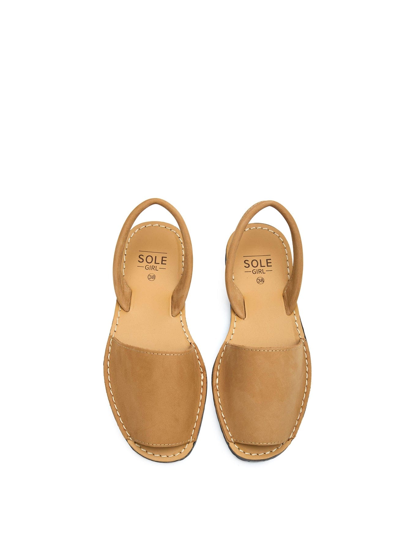 Sole Ldn Macaw Menorcan Sandals Tan