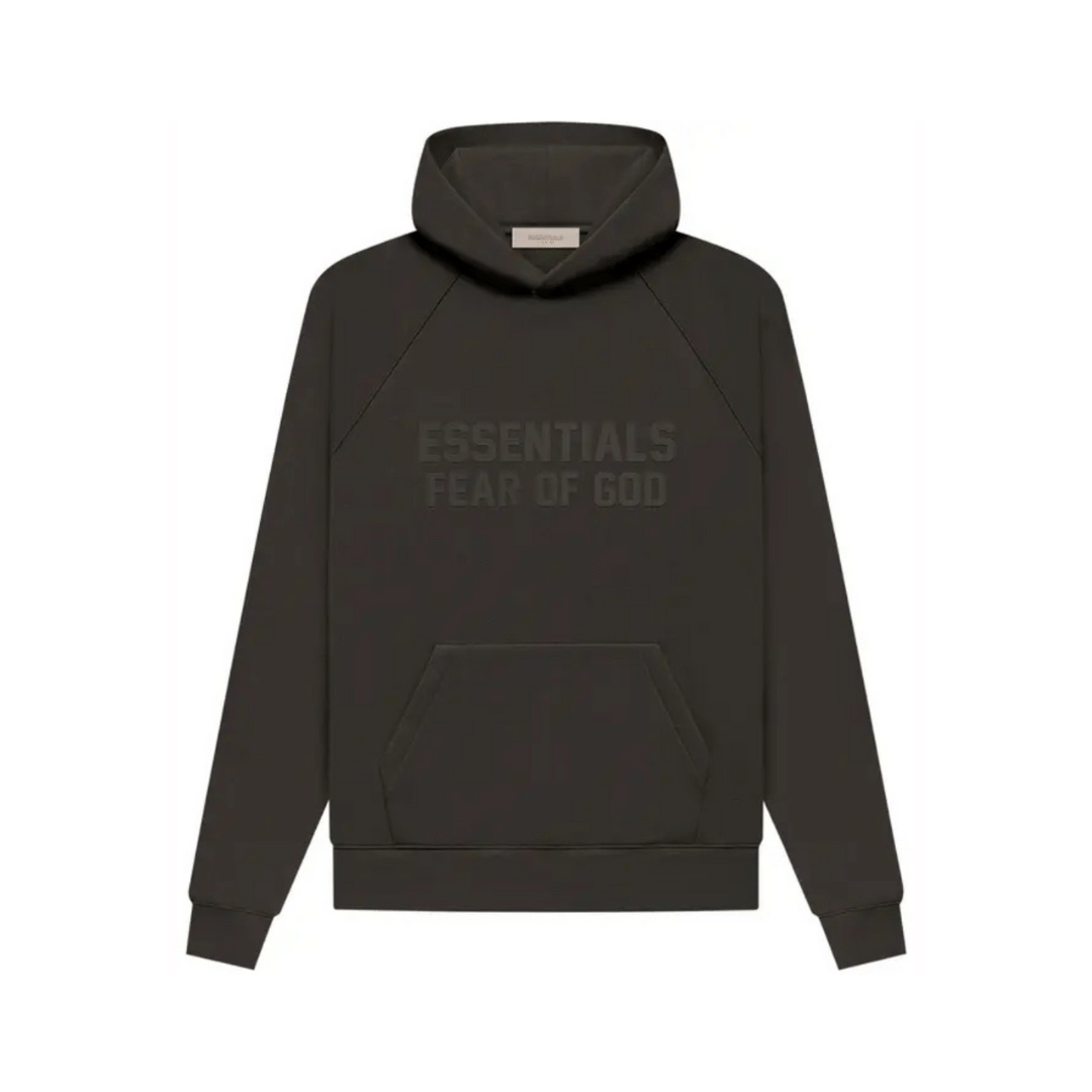 FOG Essentials Fear of God Essentials Hoodie SS23 Off Black