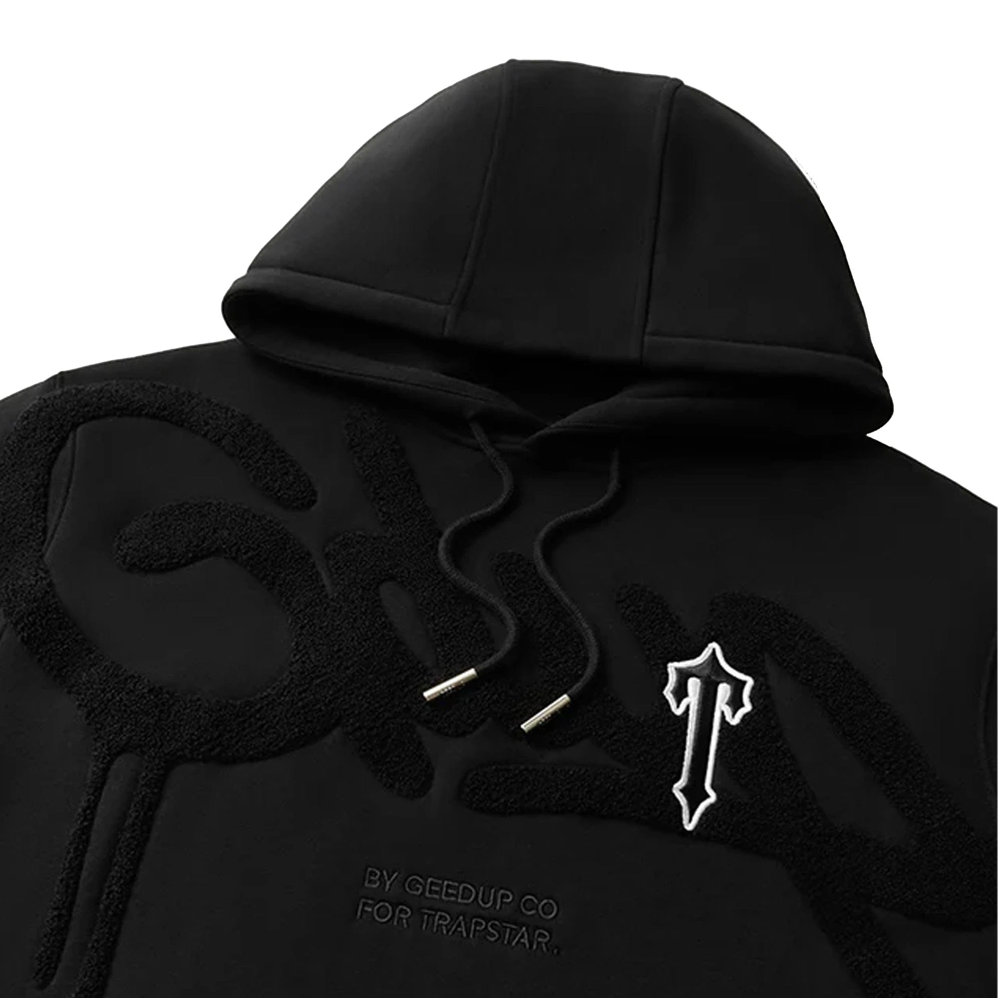 Geedup x Trapstar Handstyle x Irongate T Hoodie Black (2025)