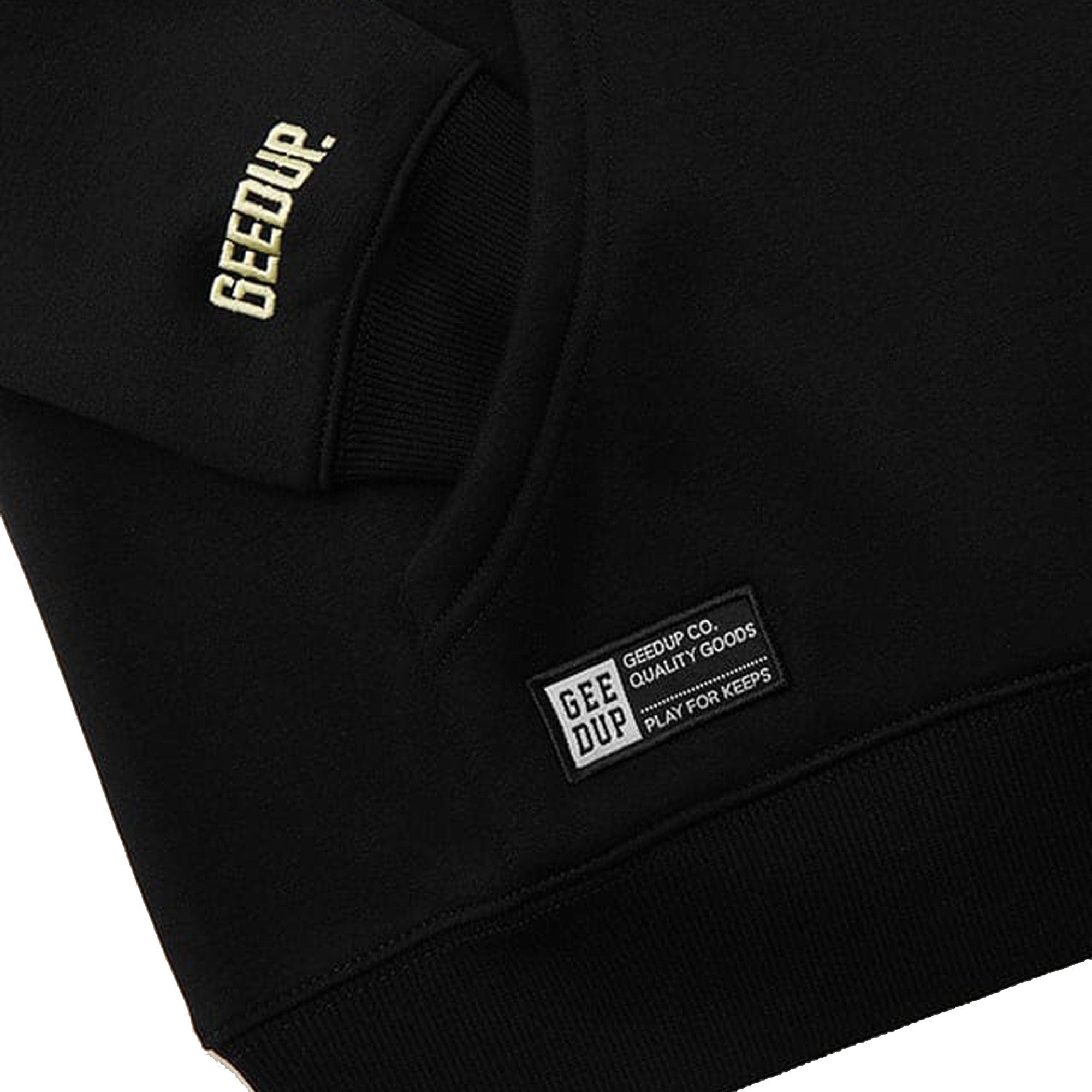 Geedup Handstyle Hoodie Black / Sorbet (2025)