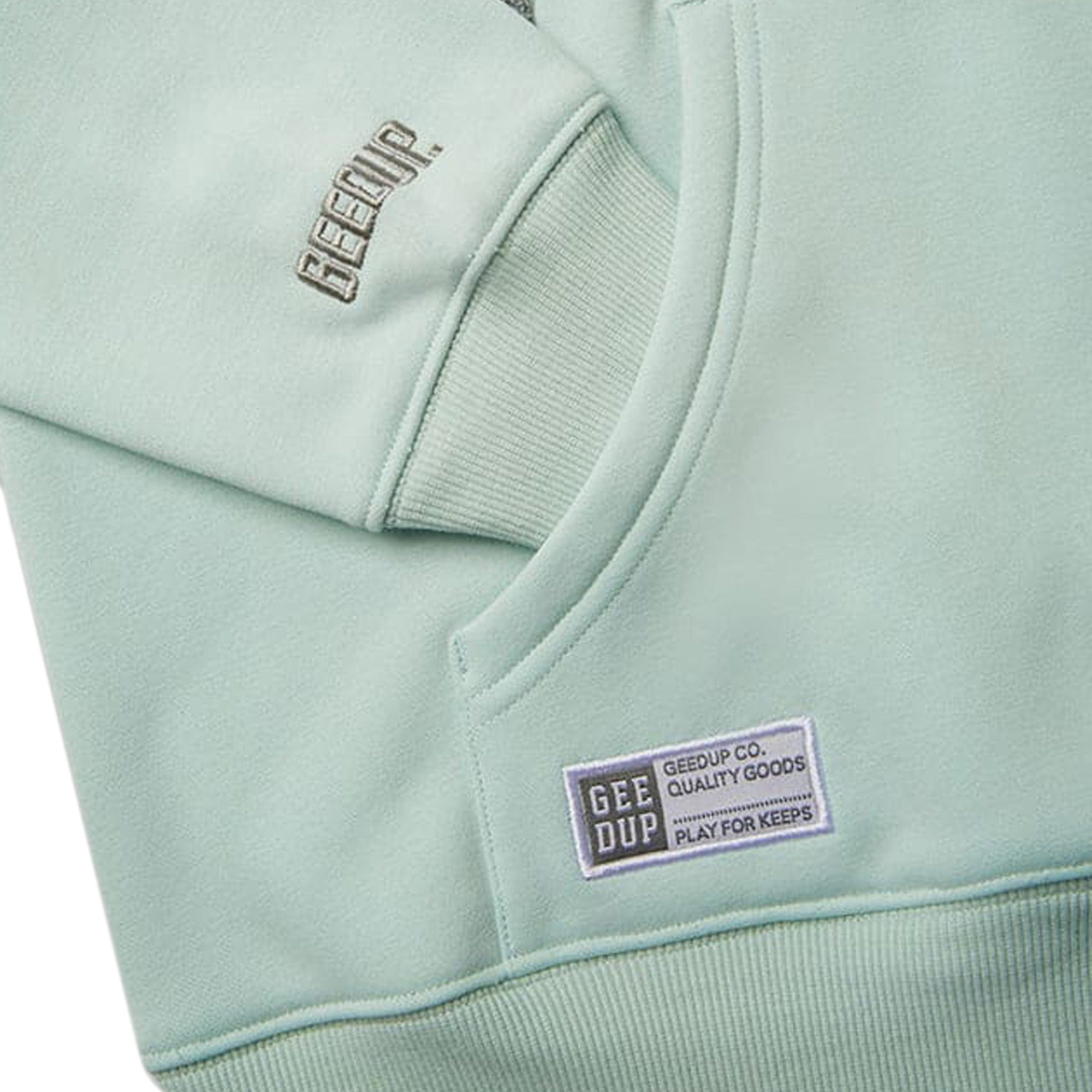 Geedup Handstyle Hoodie Teal / Grey (2025)