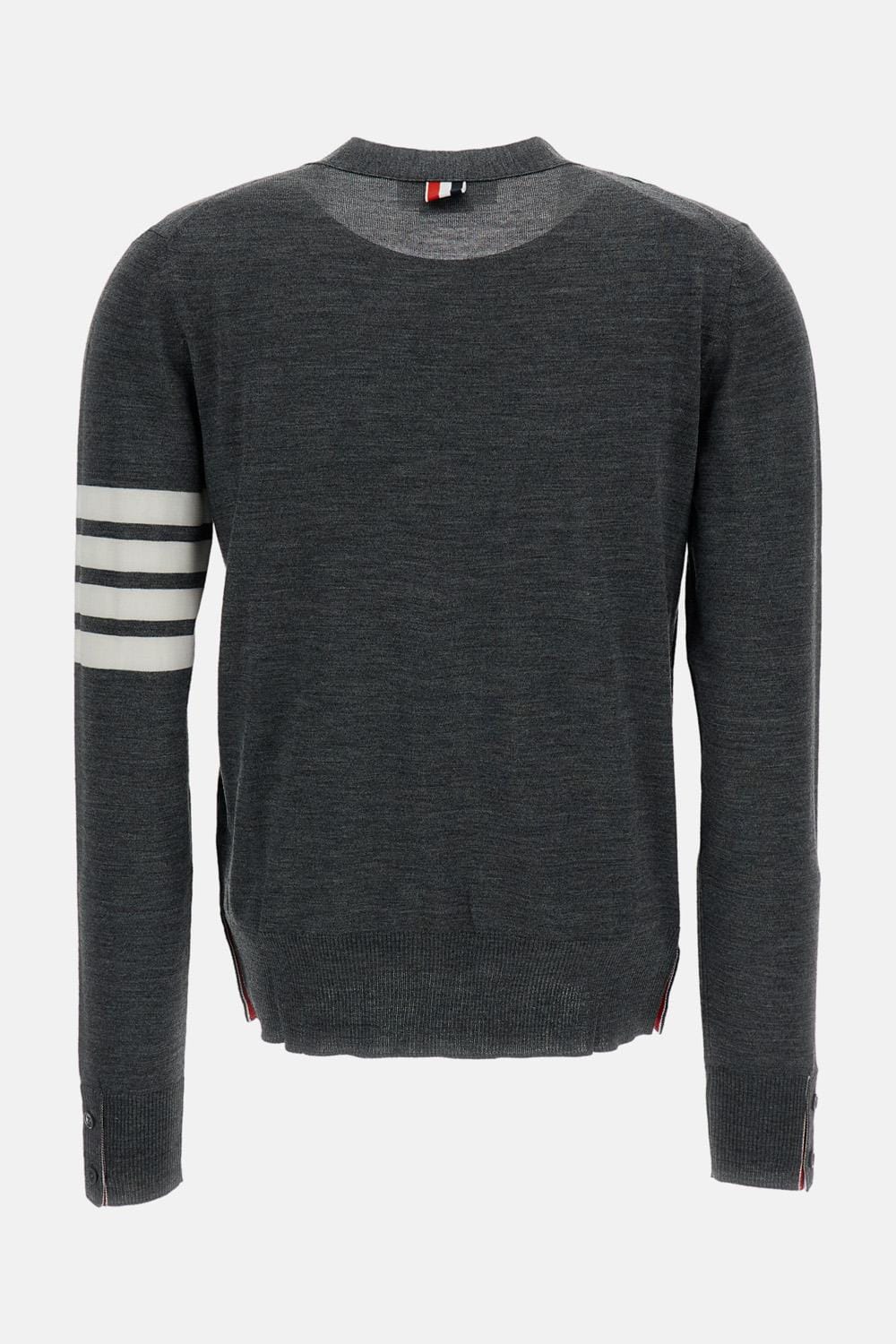 Thom Browne CARDIGAN SCOLLO A V 4 - BAR