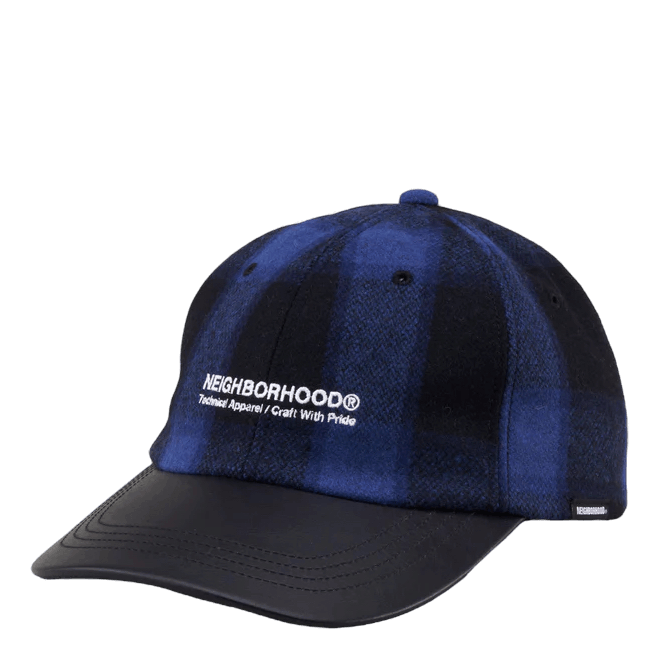 Neighborhood Buffalo Check Dad Cap . Wn Blue