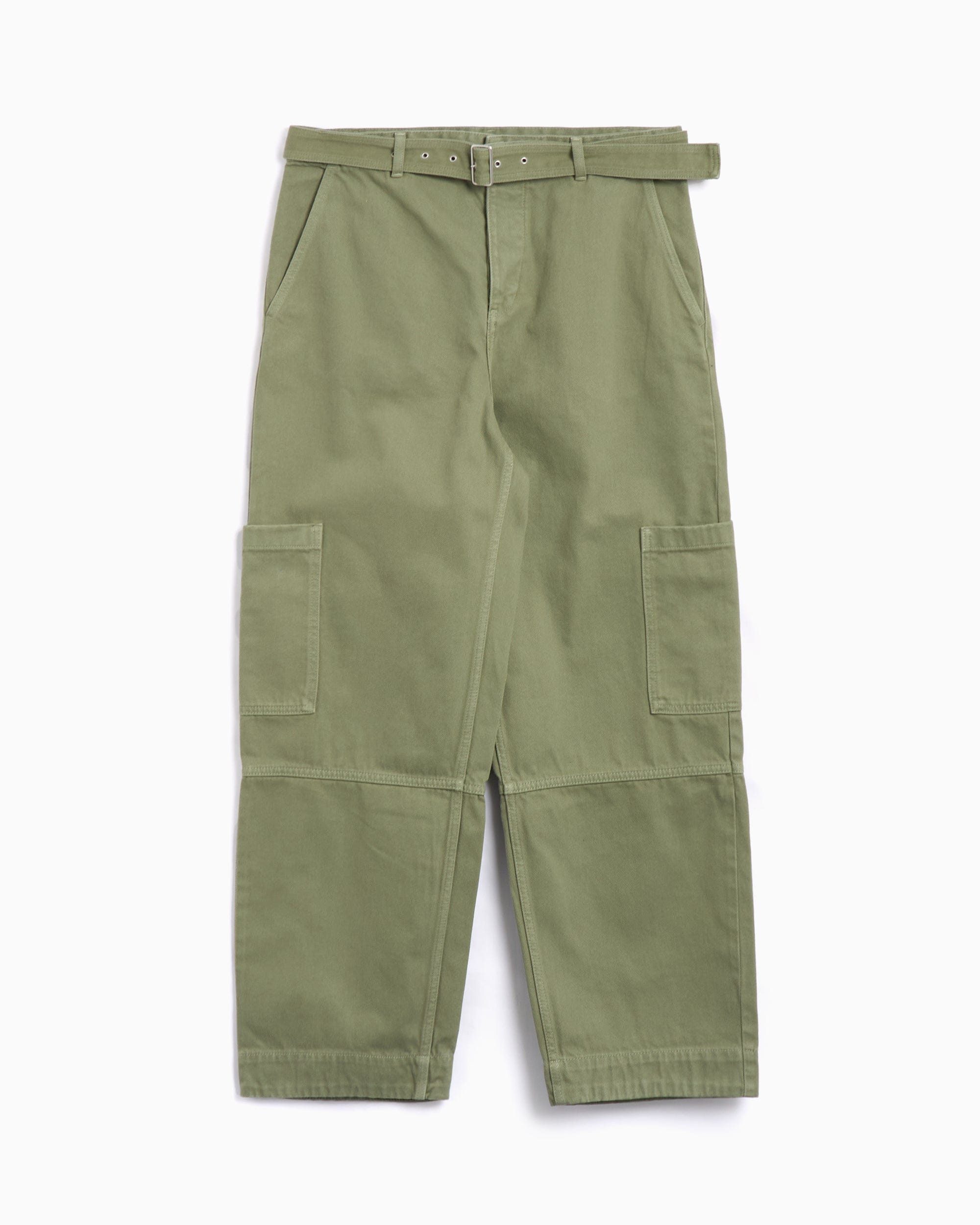 Maison Kitsuné Pantalones vaqueros Cargo Relaxed Maison Kitsuné Maison Kitsuné Belted Men's Denim Pants para hombre