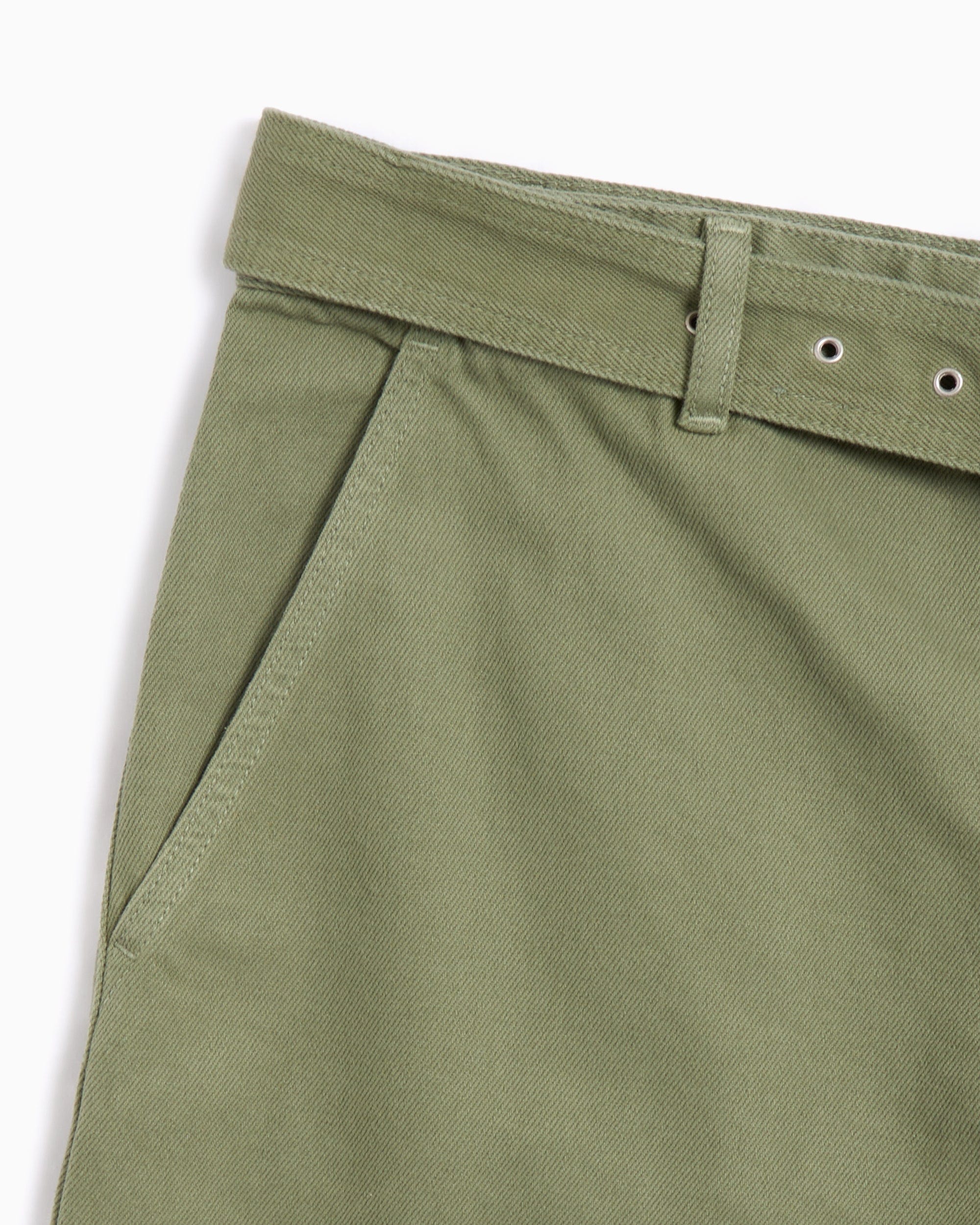 Maison Kitsuné Pantalones vaqueros Cargo Relaxed Maison Kitsuné Maison Kitsuné Belted Men's Denim Pants para hombre