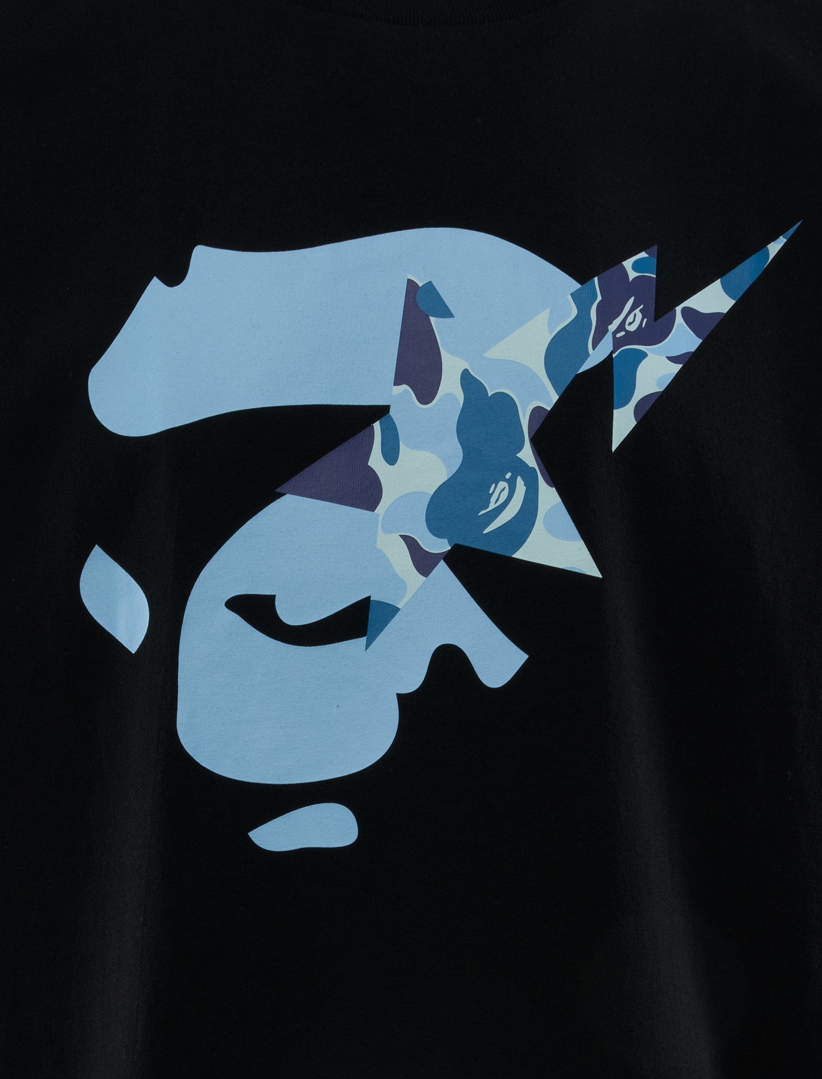 A Bathing APE ABC CAMO FACE STA T-Shirt