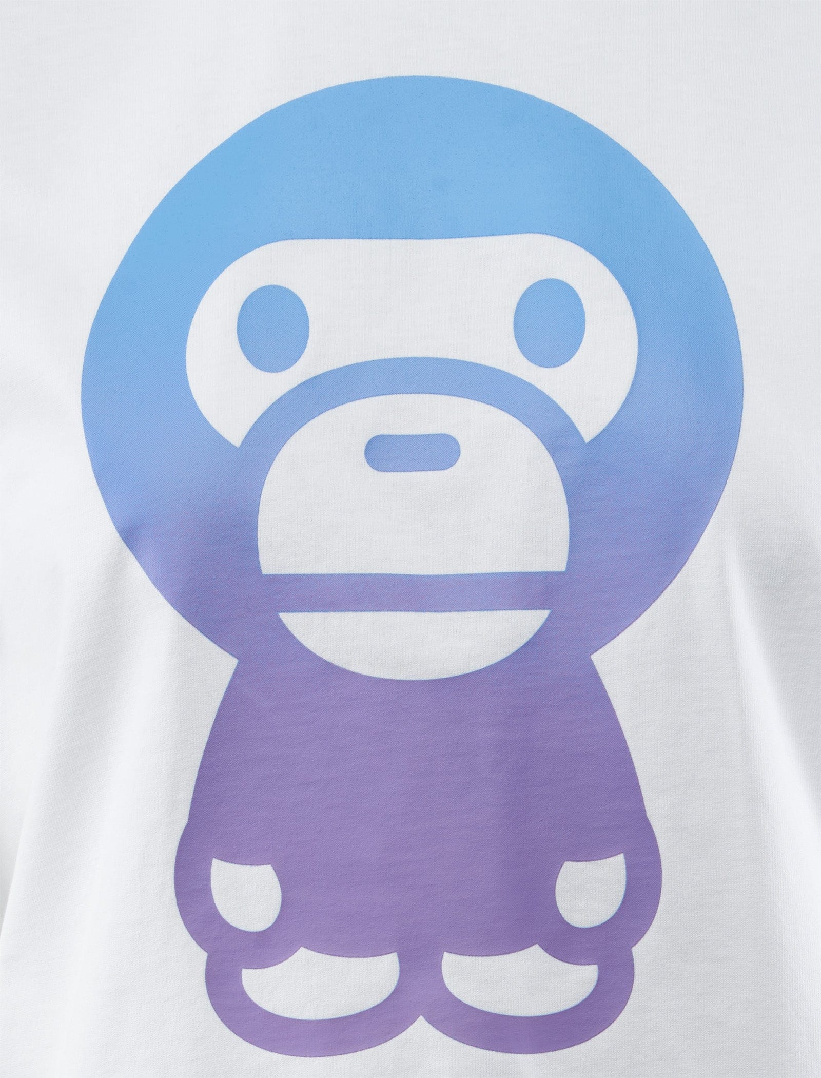 A Bathing APE WOMEN'S GRADATION BIG BABY MILO T-Shirt