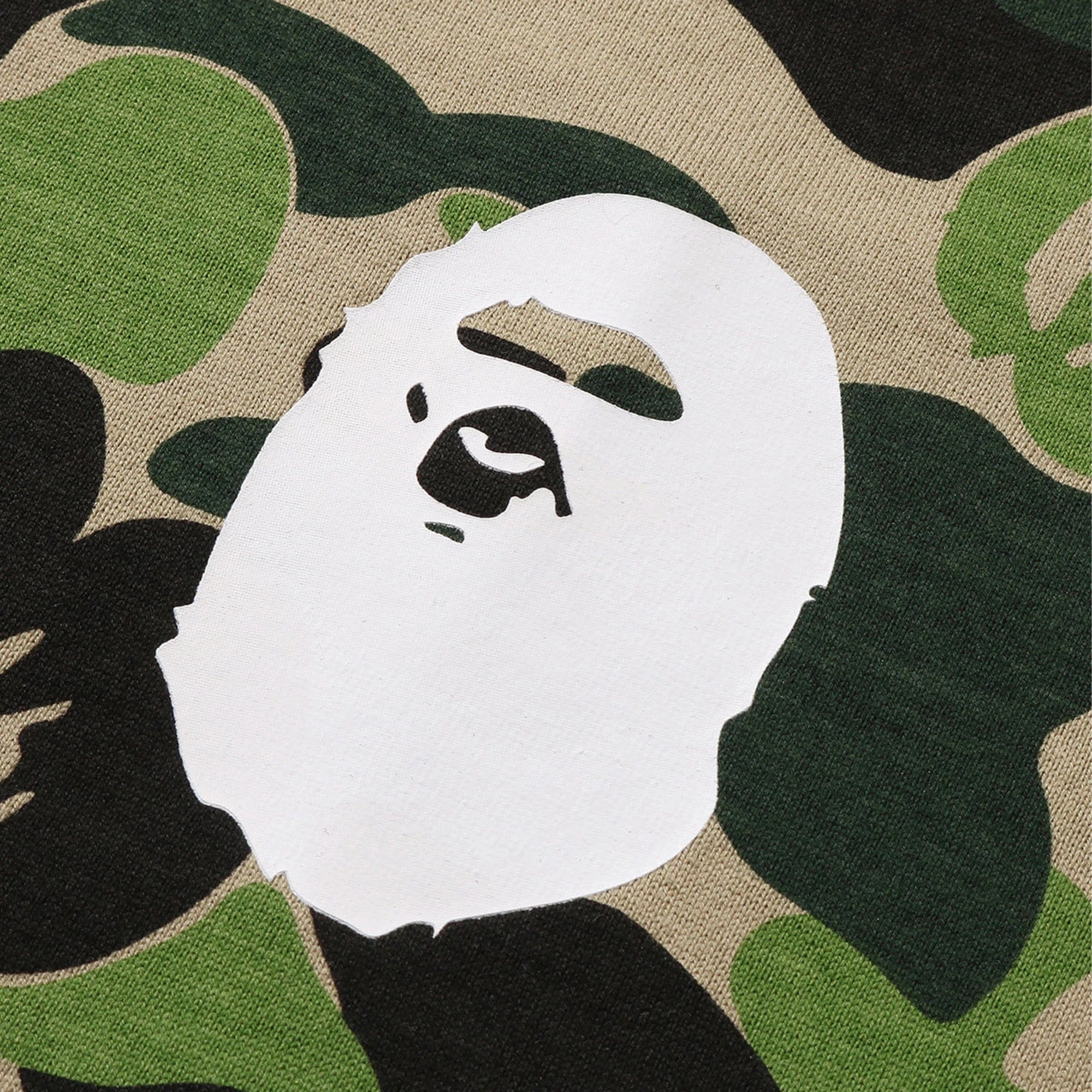 A Bathing Ape BAPE ABC Camo Asnka T-Shirt Green
